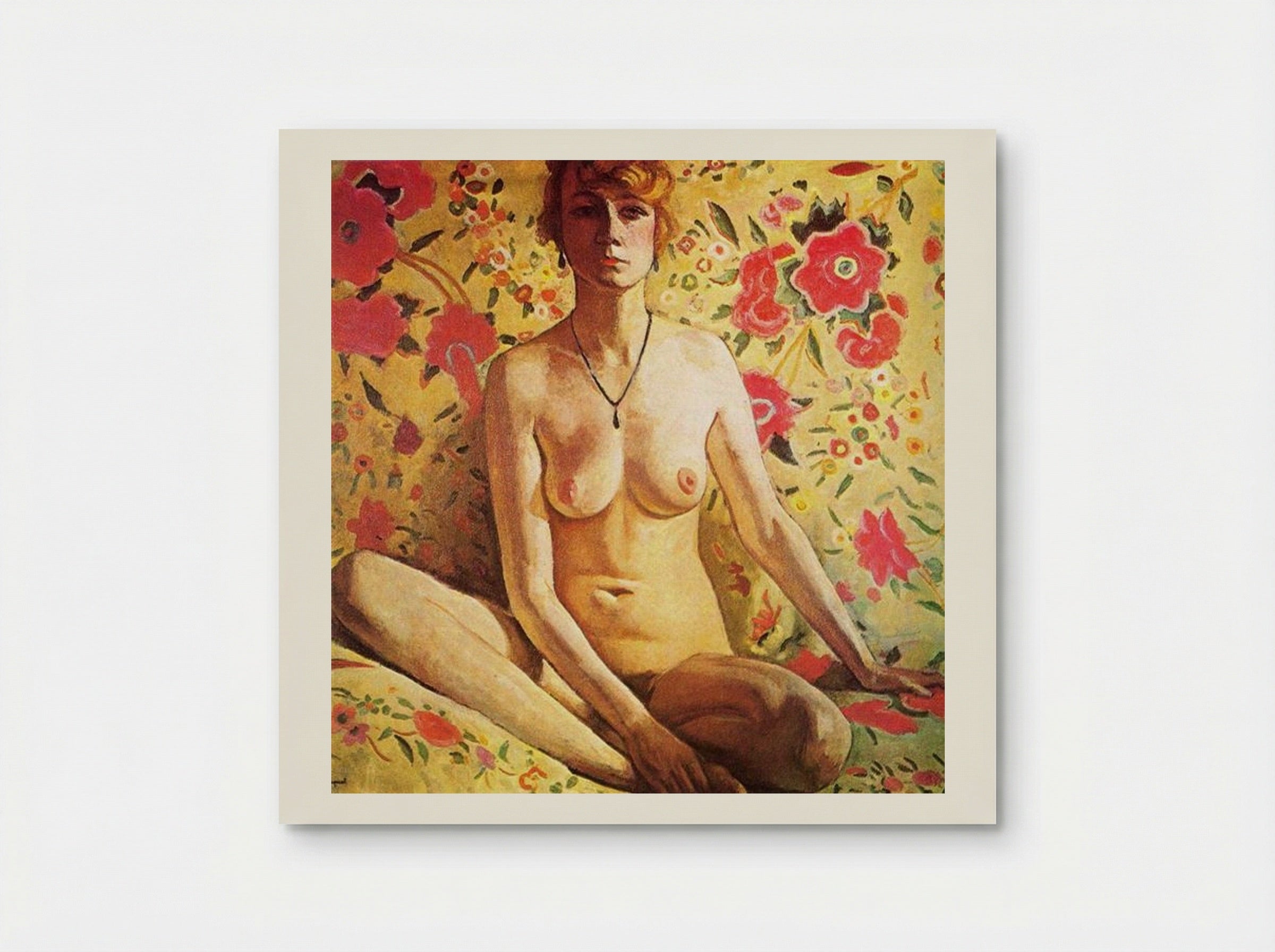The Blonde Woman - Albert Marquet - Poster