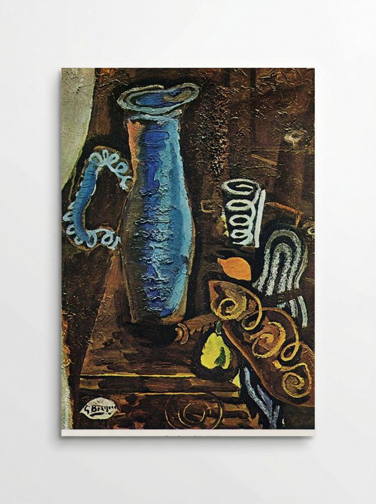 The Blue Jug - Georges Braque - Poster