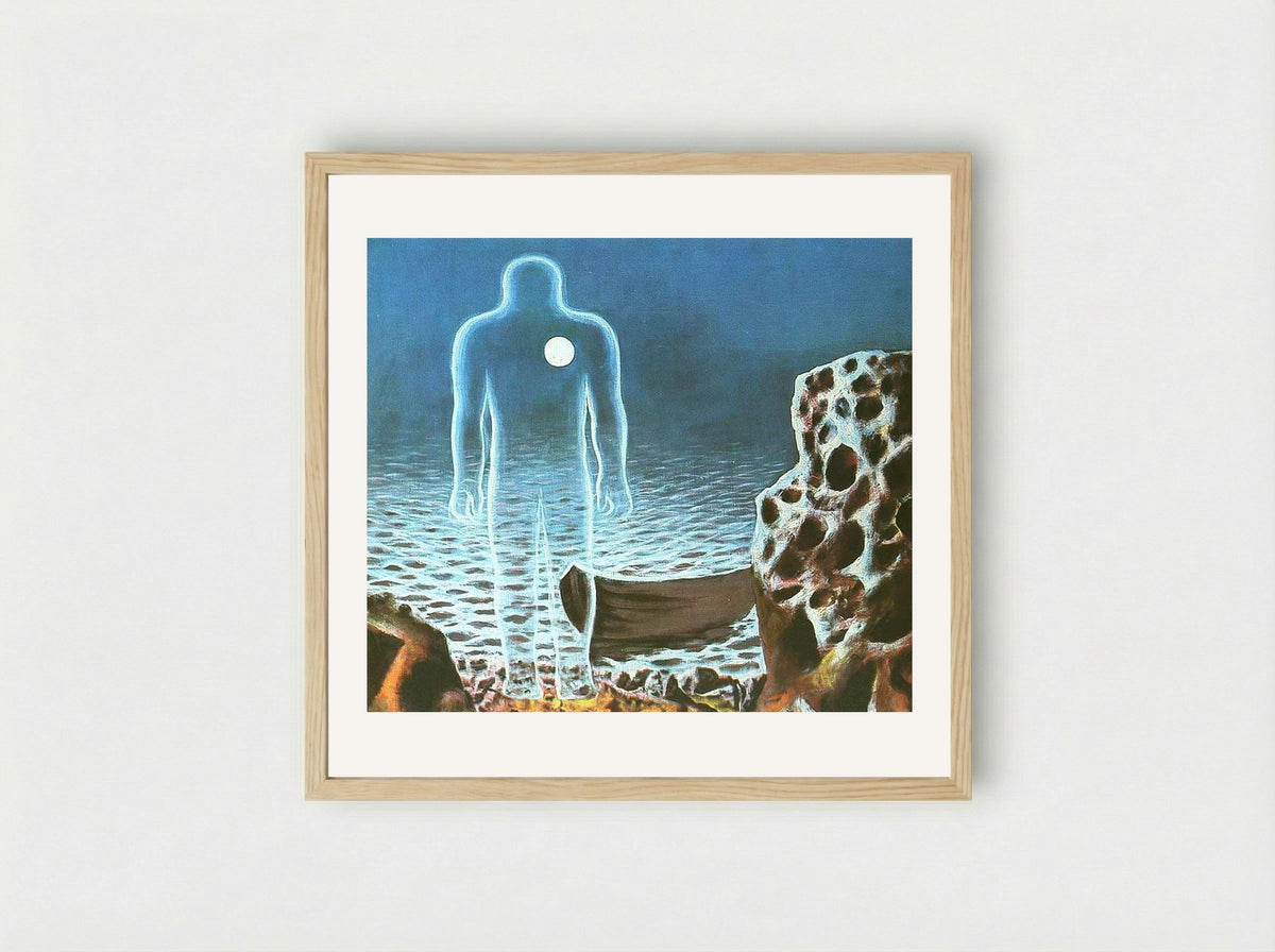 The Boatman - Sabin Balasa - Framed Print Wood