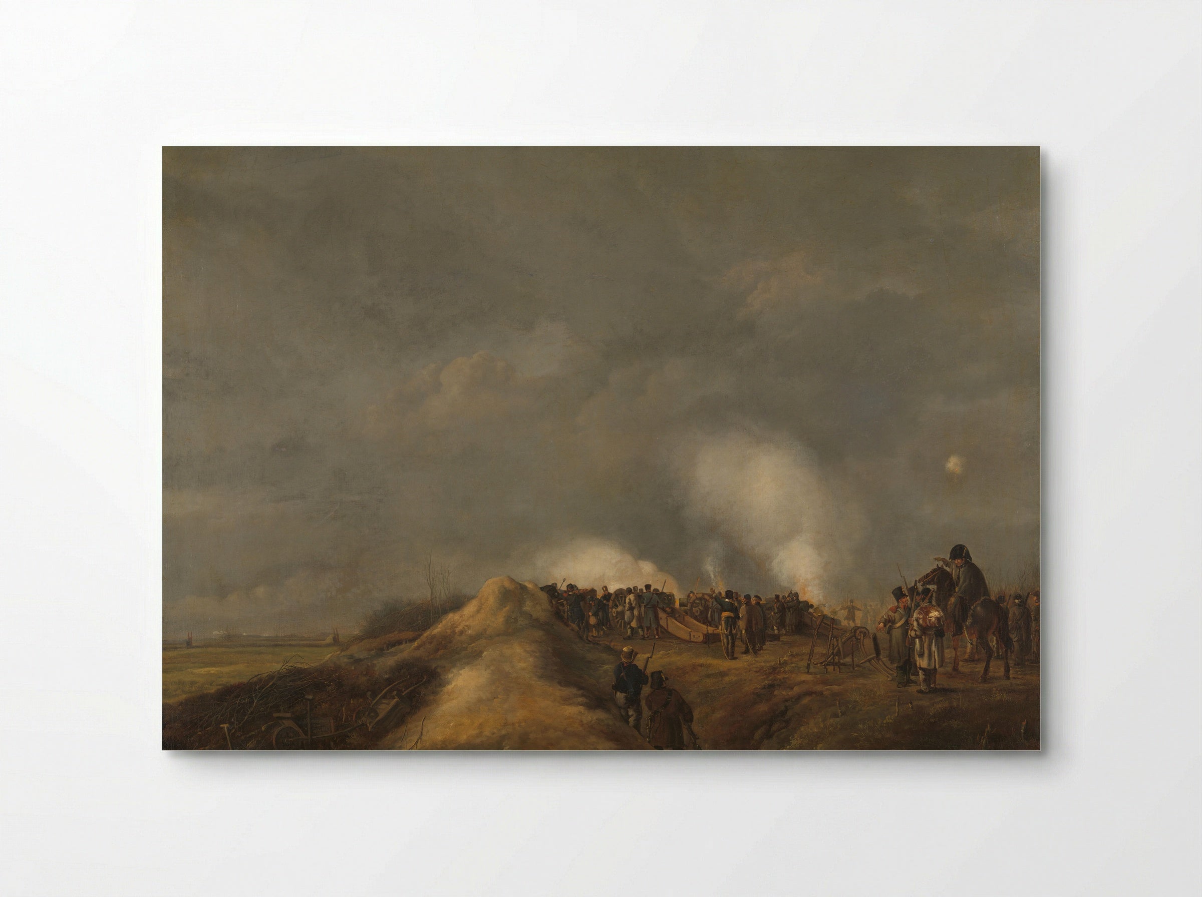 The Bombardment of Naarden, April 1814 - Pieter Gerardus van Os - Poster