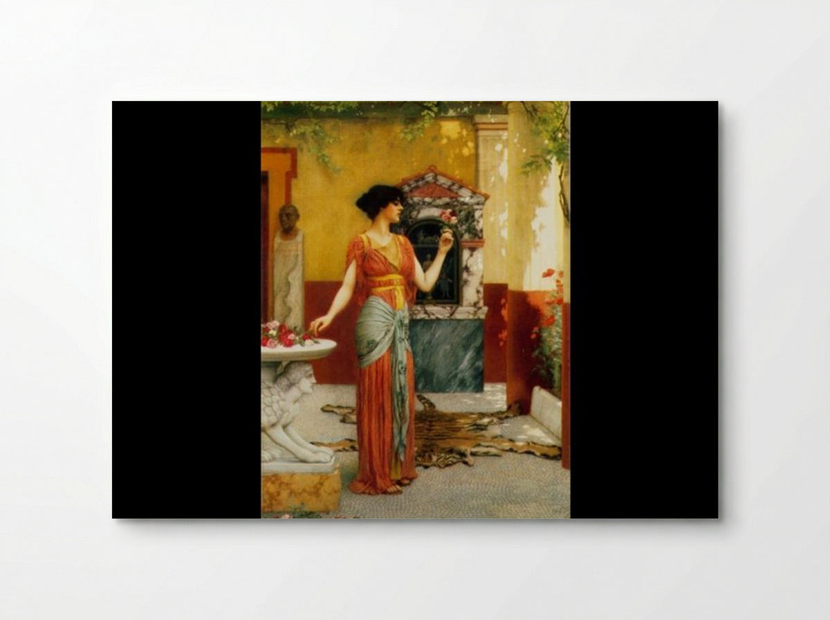 The Bouquet - John William Godward - Poster
