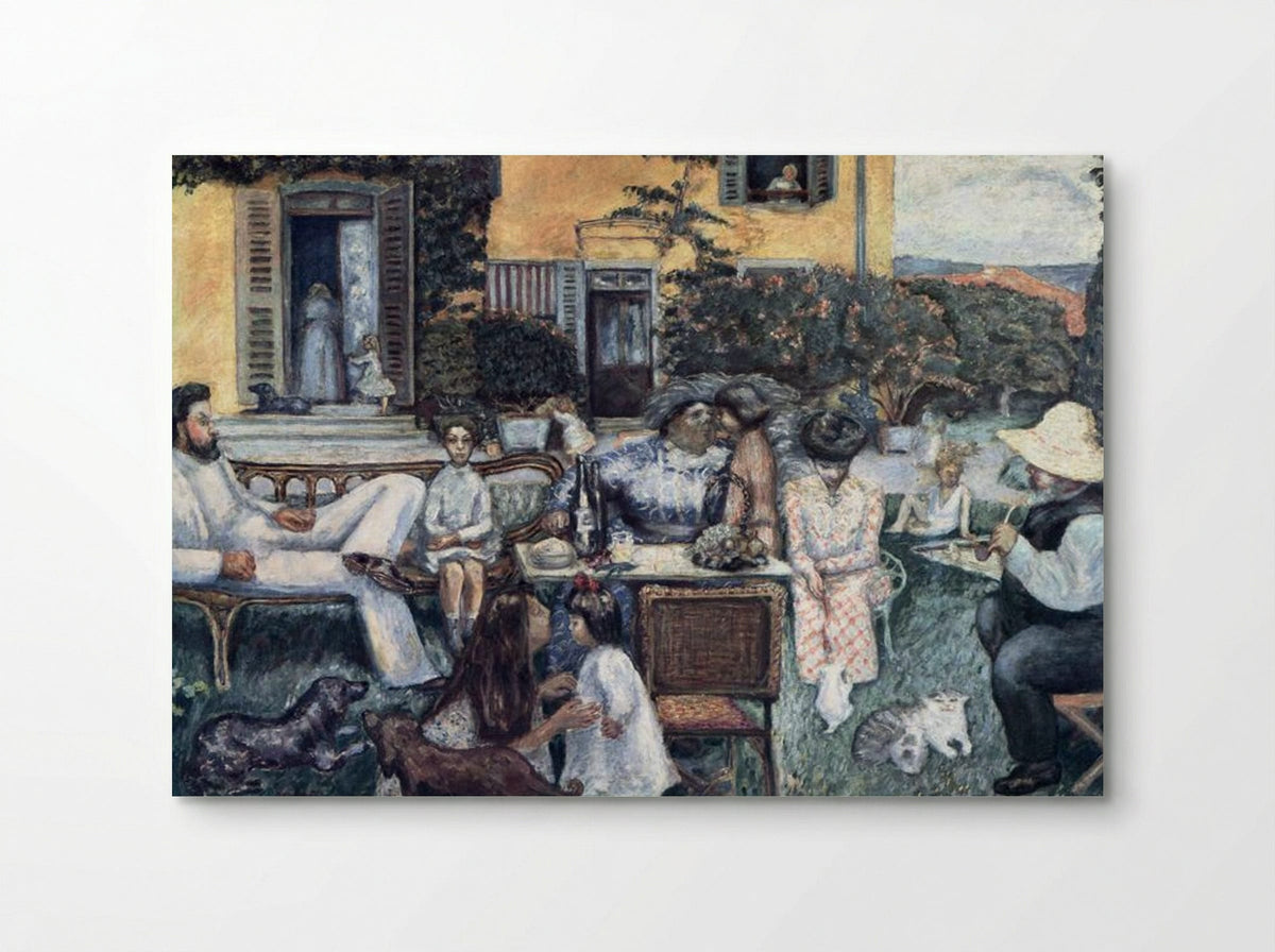 The Bourgeois Afternoon - Pierre Bonnard - Poster