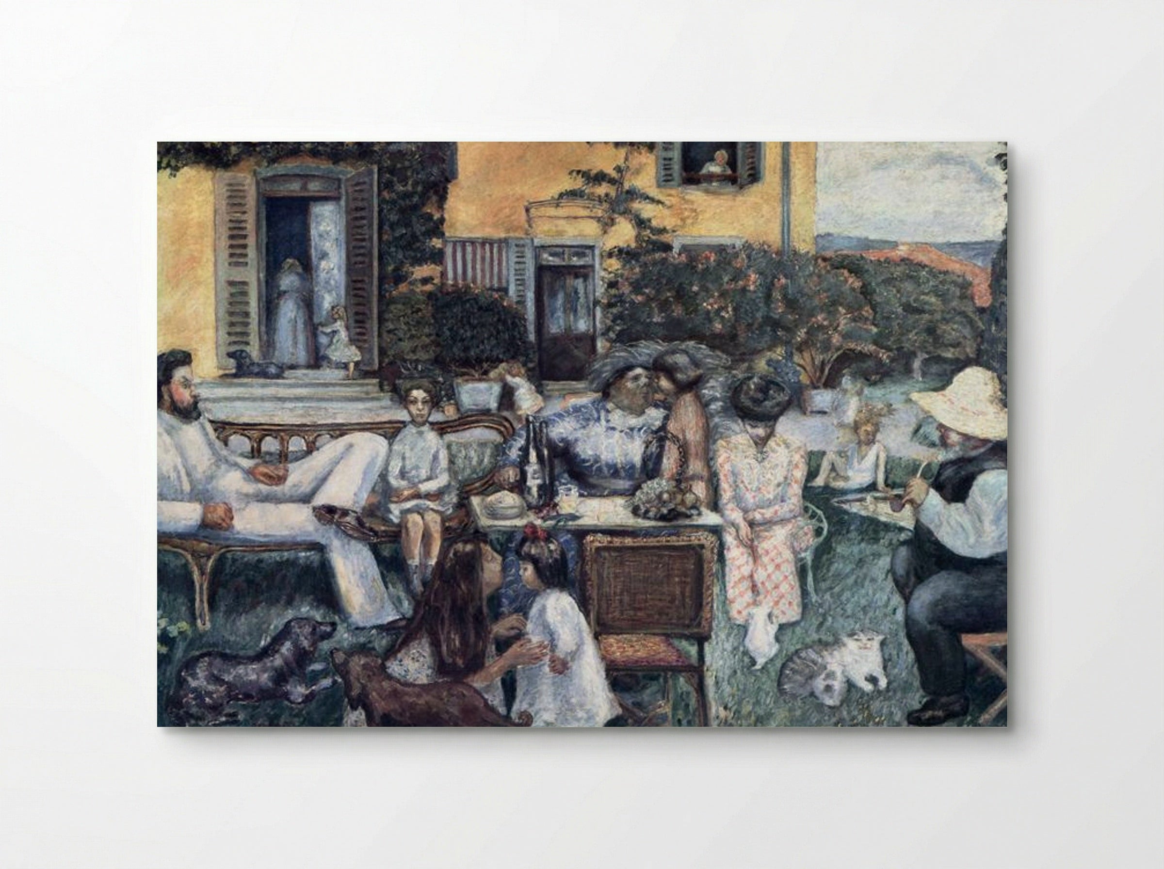 The Bourgeois Afternoon - Pierre Bonnard - Poster