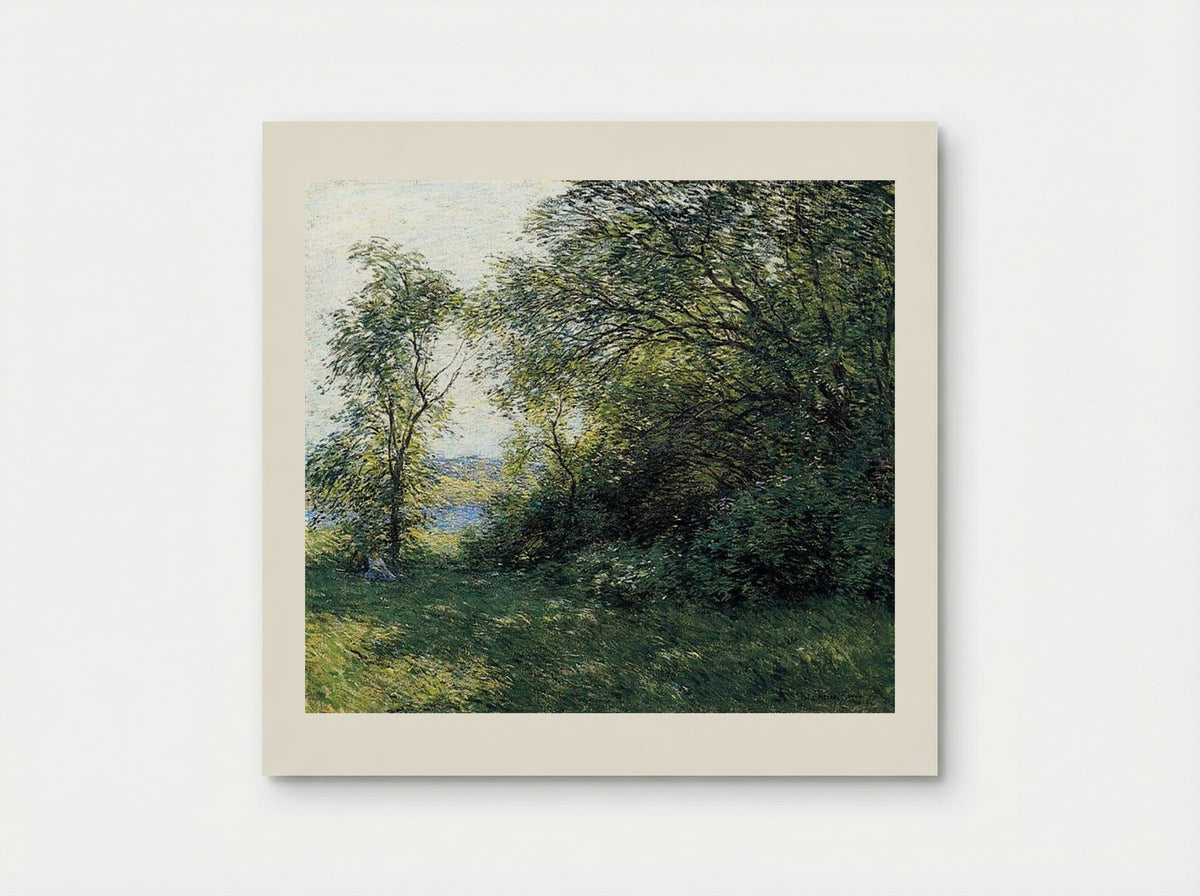 The Bower - Willard Metcalf - Poster