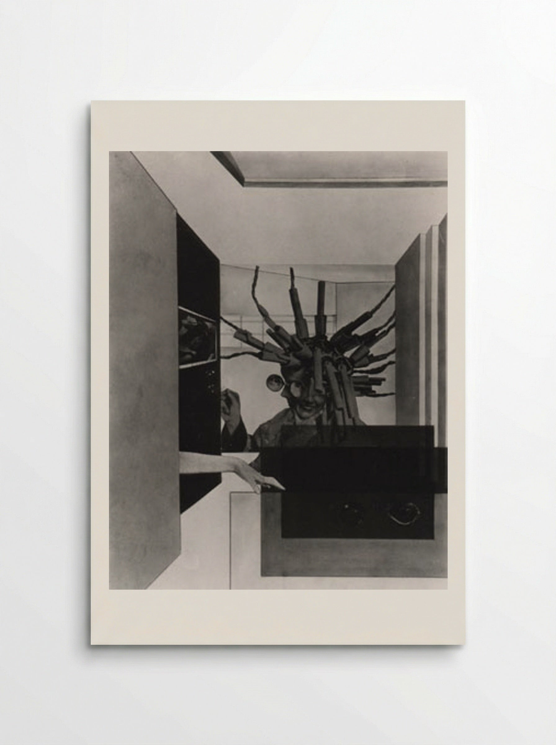 The Broken Marriage - László Moholy-Nagy - Poster