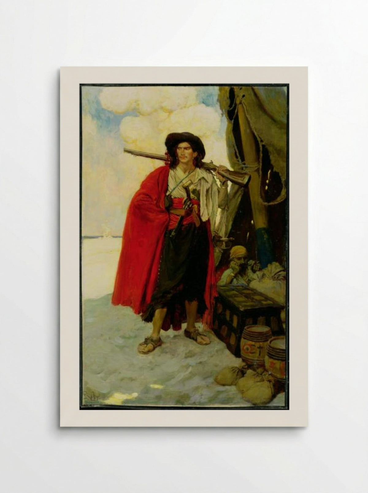 The Buccaneer Was a Picturesque Fellow - Howard Pyle - Poster