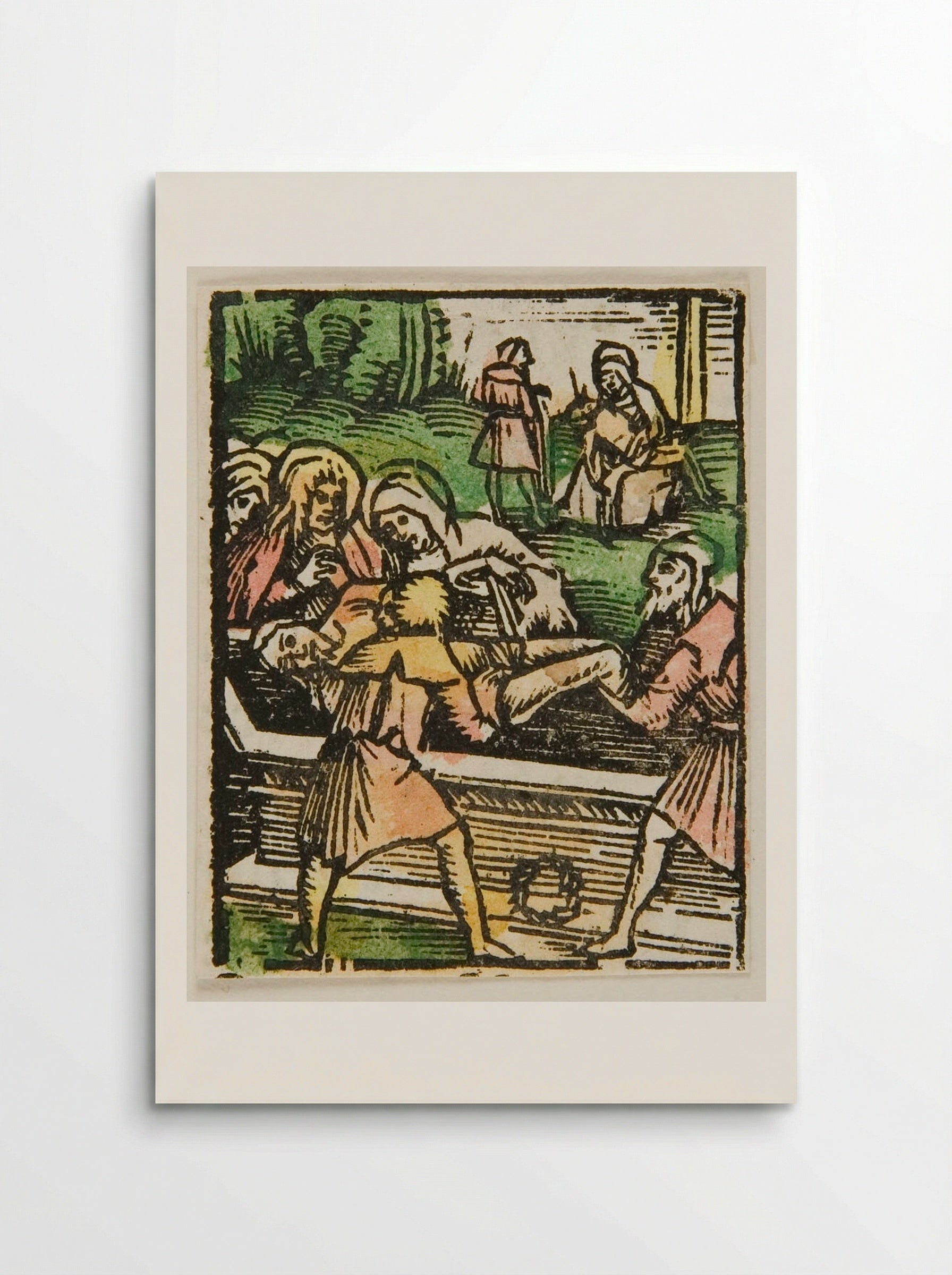 The Burial of Christ - Urs Graf - Poster