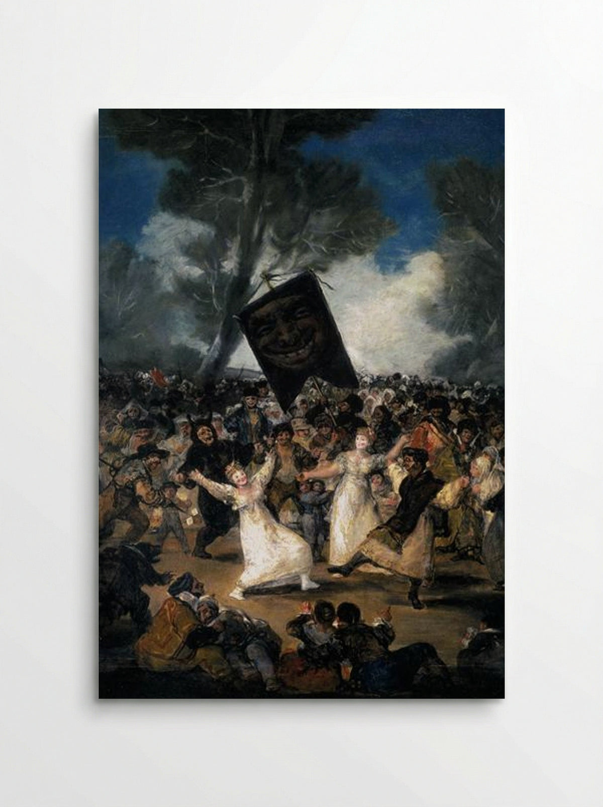 The Burial of the Sardine - Francisco Goya - Poster