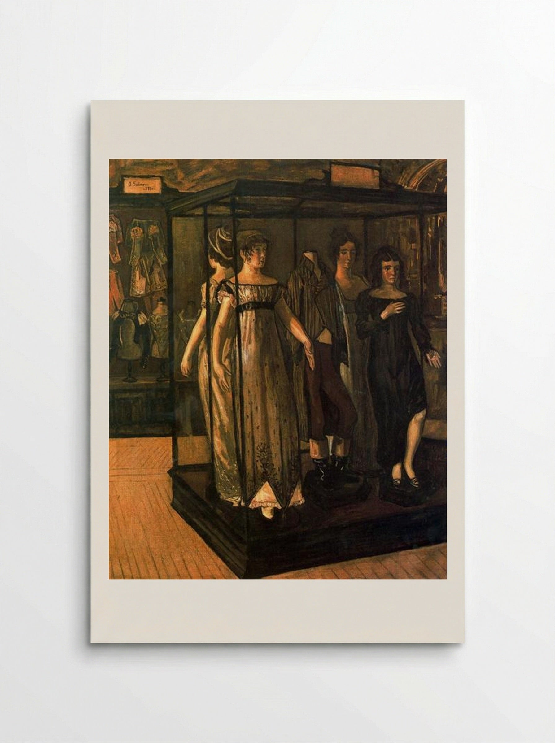 The Cabinets - José Gutiérrez Solana - Poster