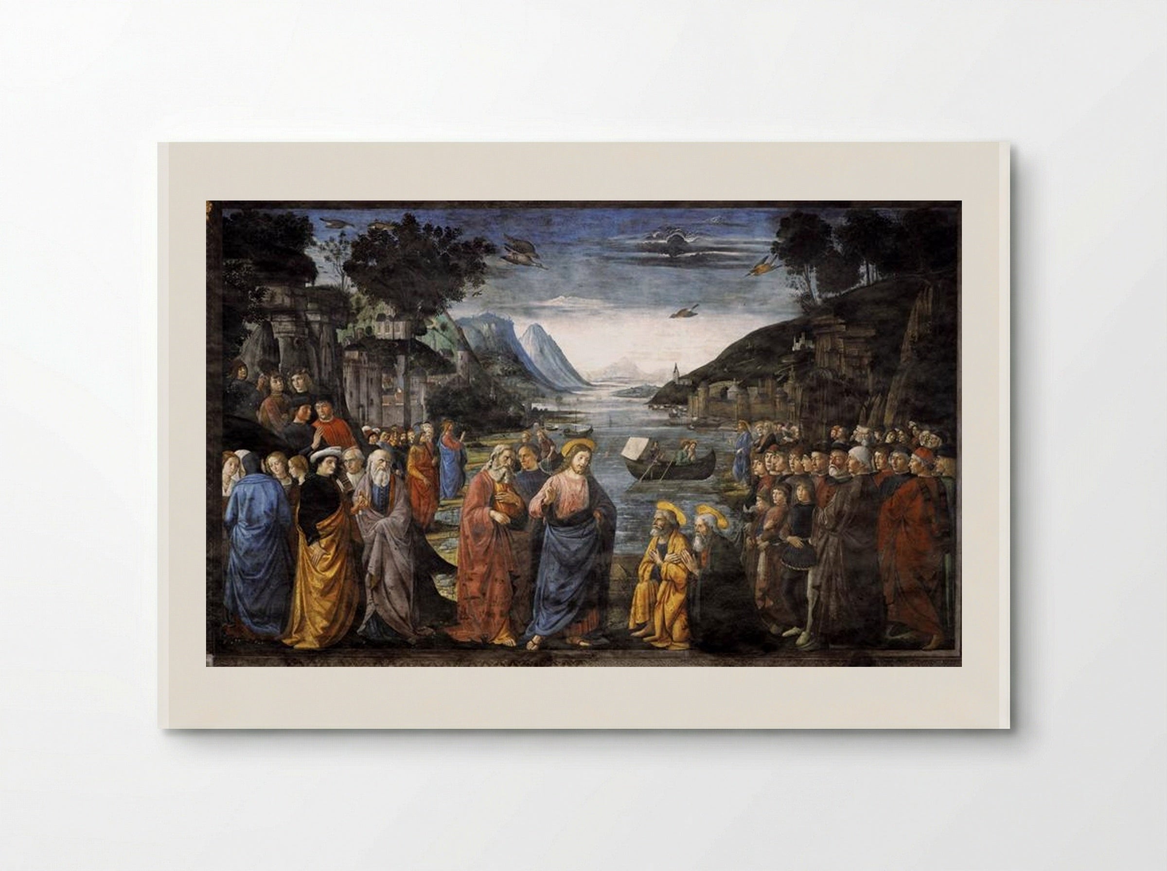 The Calling of St. Peter and St. Andrew - Domenico Ghirlandaio - Poster