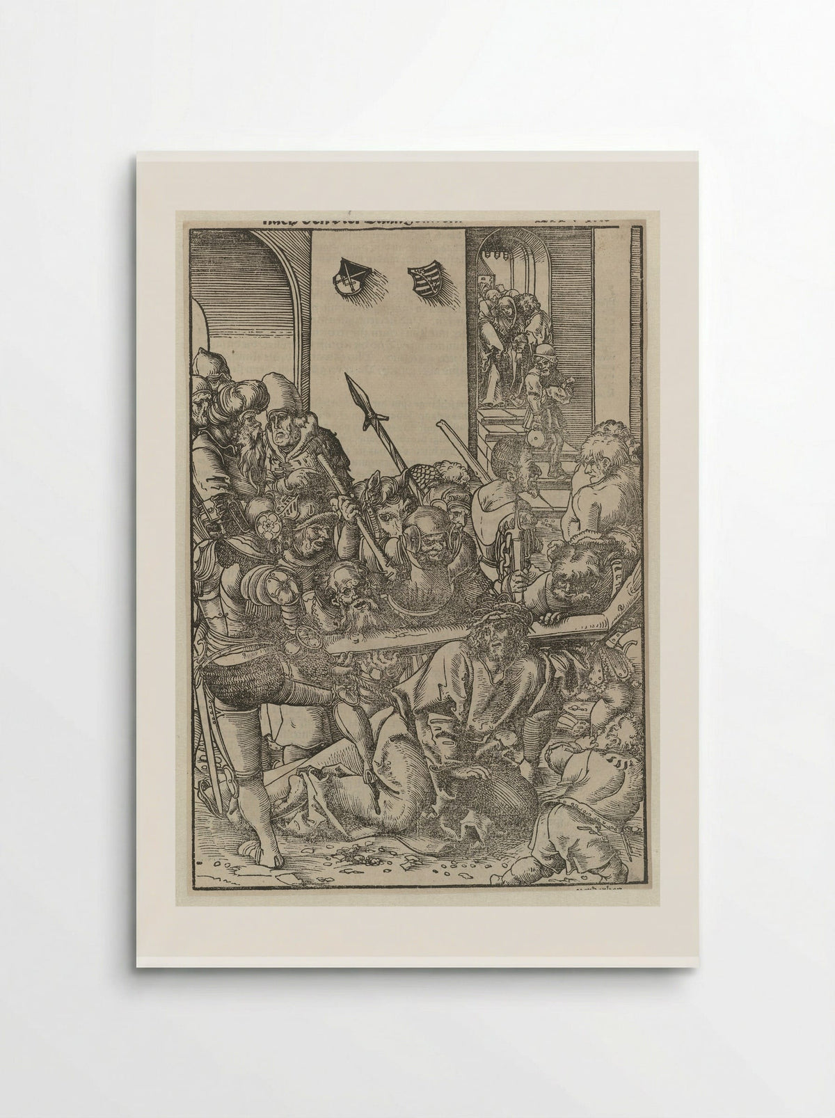 The Carrying of the Cross - Lucas Cranach the Elder - Poster