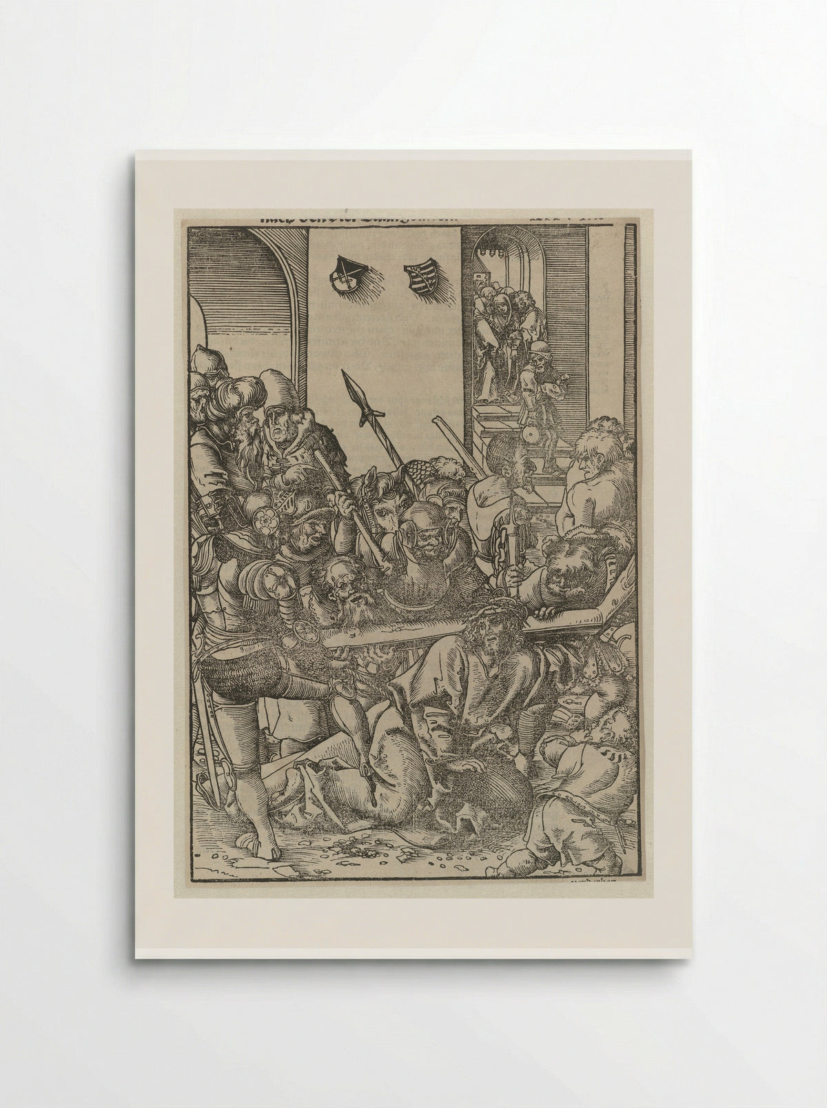 The Carrying of the Cross - Lucas Cranach the Elder - Poster