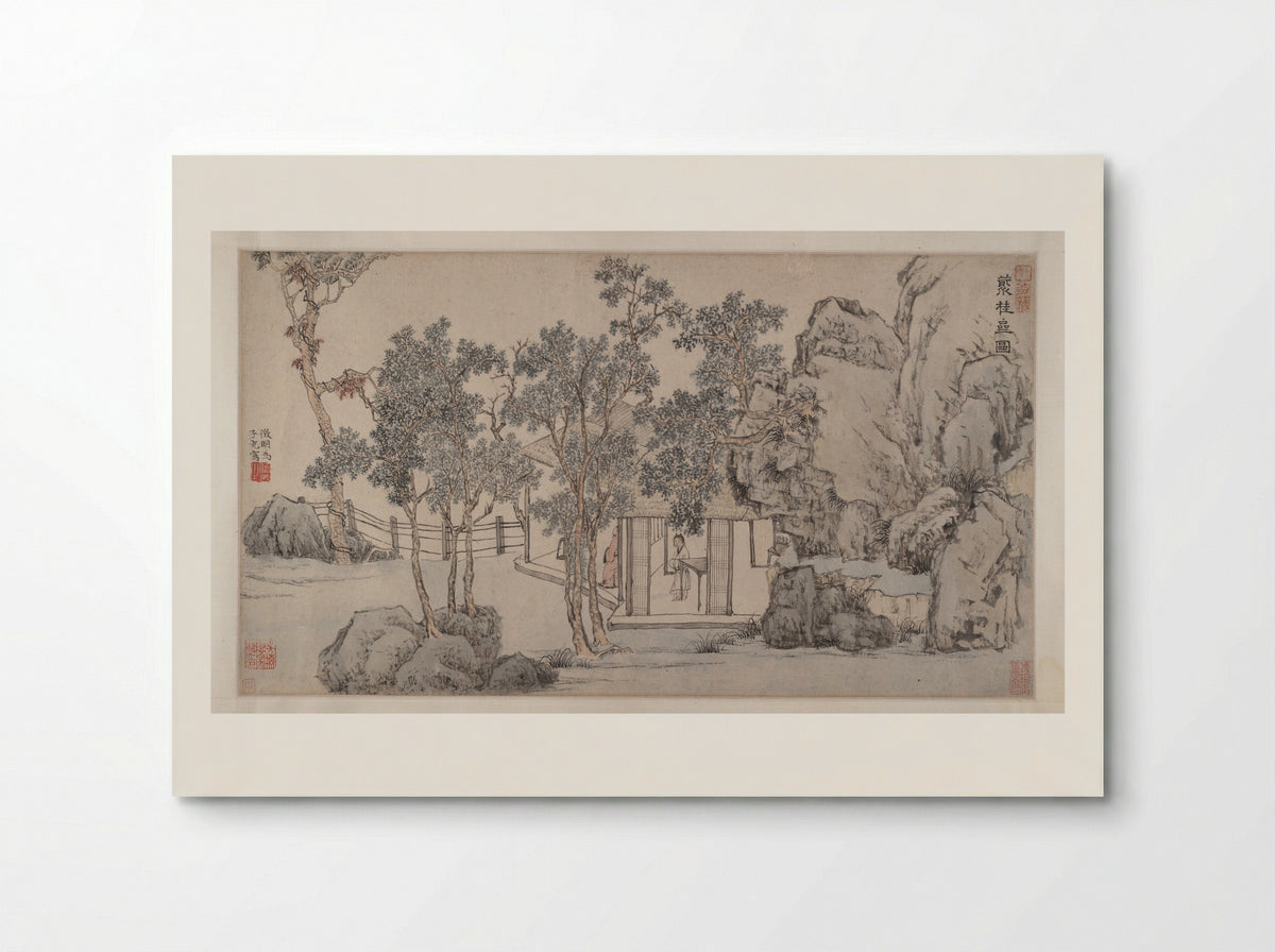The Cassia Grove Studio - Wen Zhengming - Poster