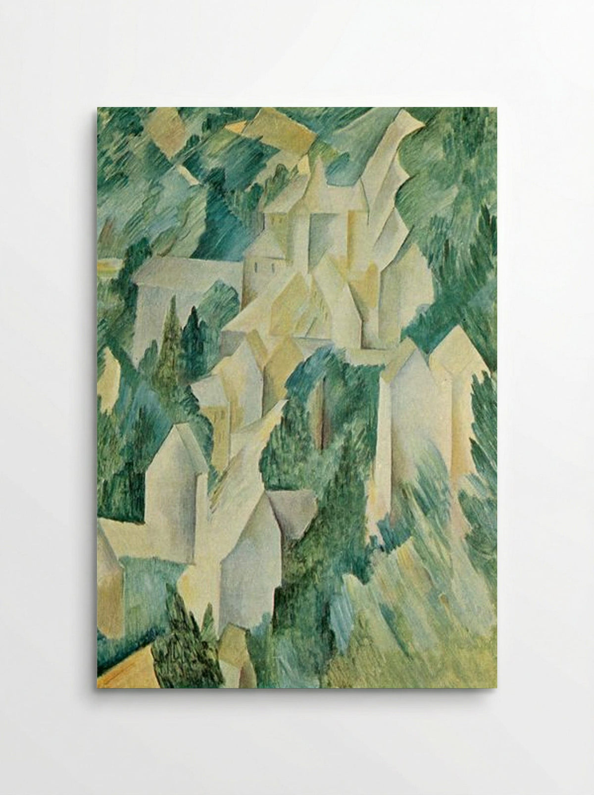 The Castle in La Roche-Guyon - Georges Braque - Poster
