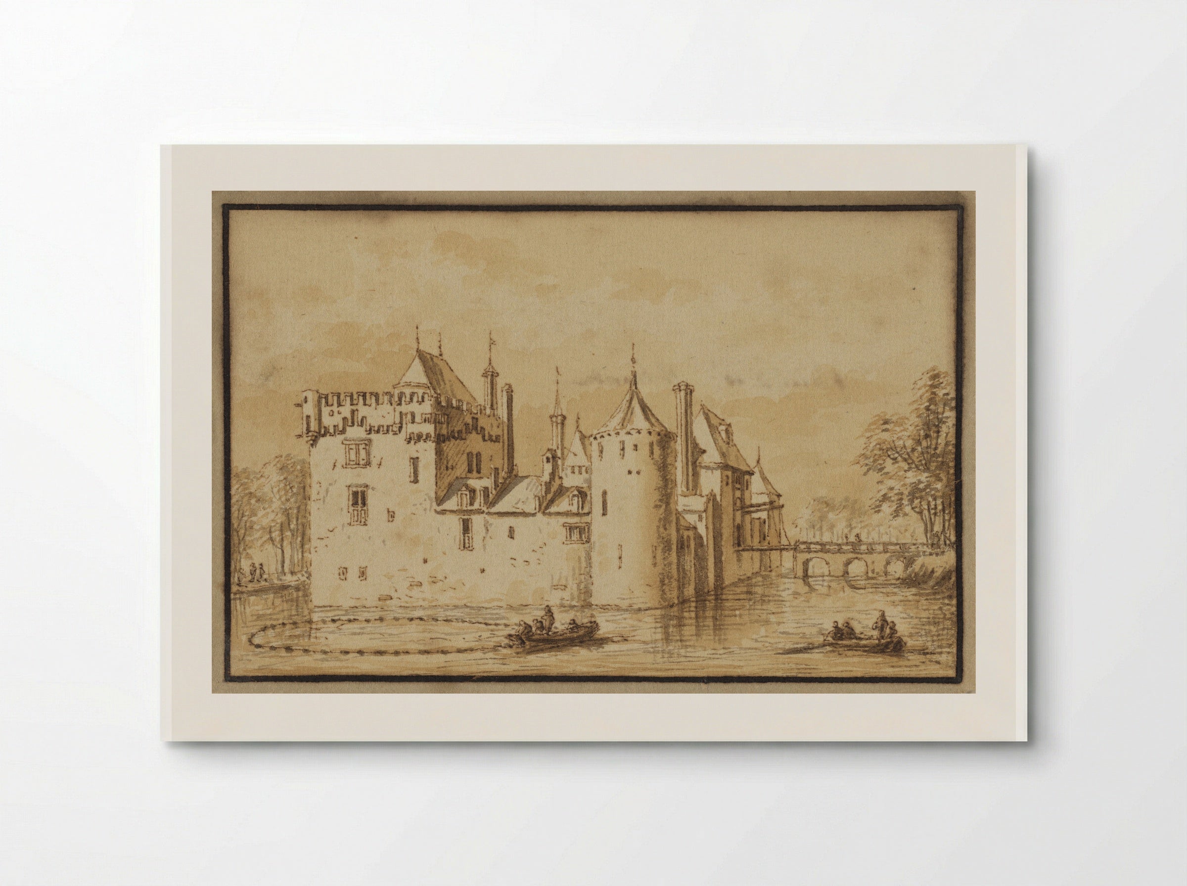 The Castle of Schagen - Abraham Rademaker - Poster