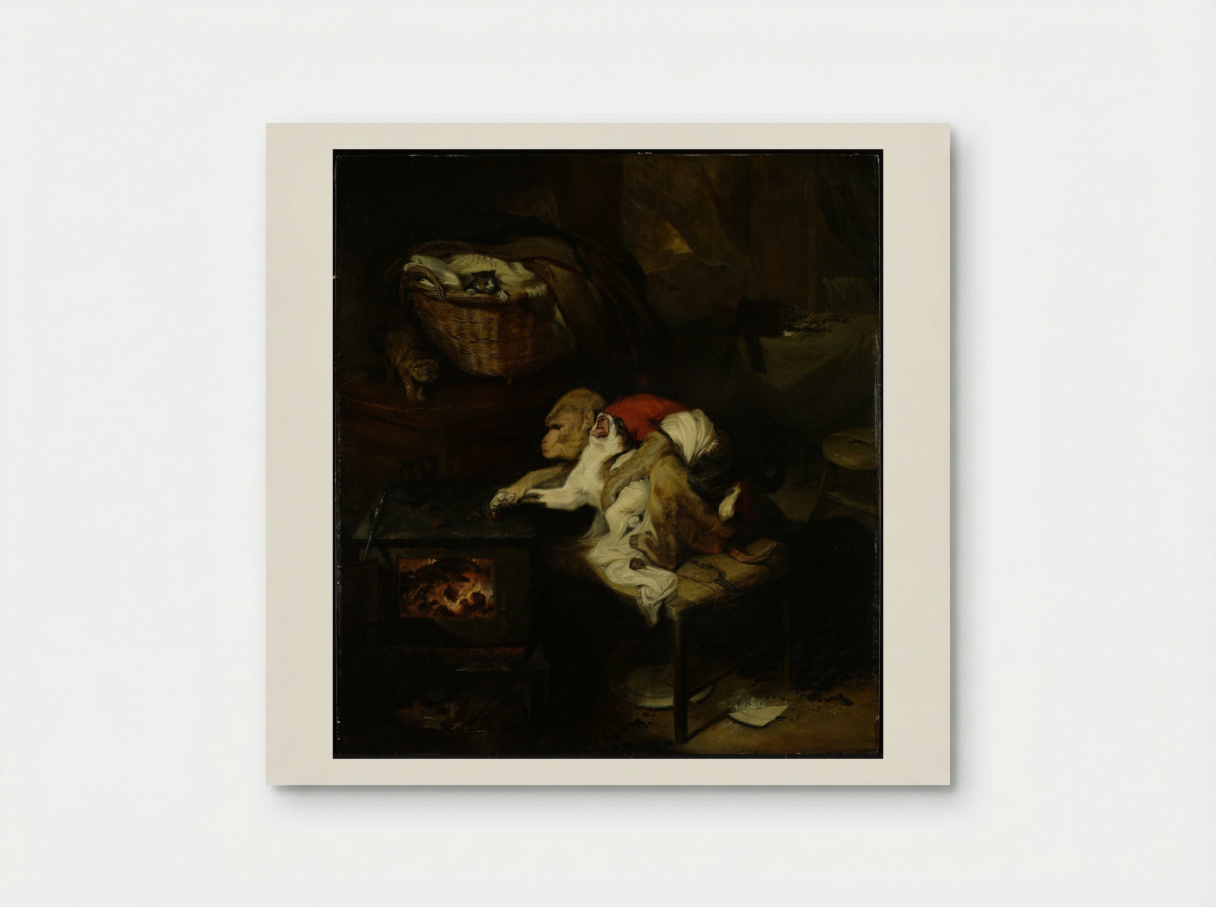 The Cat's Paw - Sir Edwin Henry Landseer - Poster