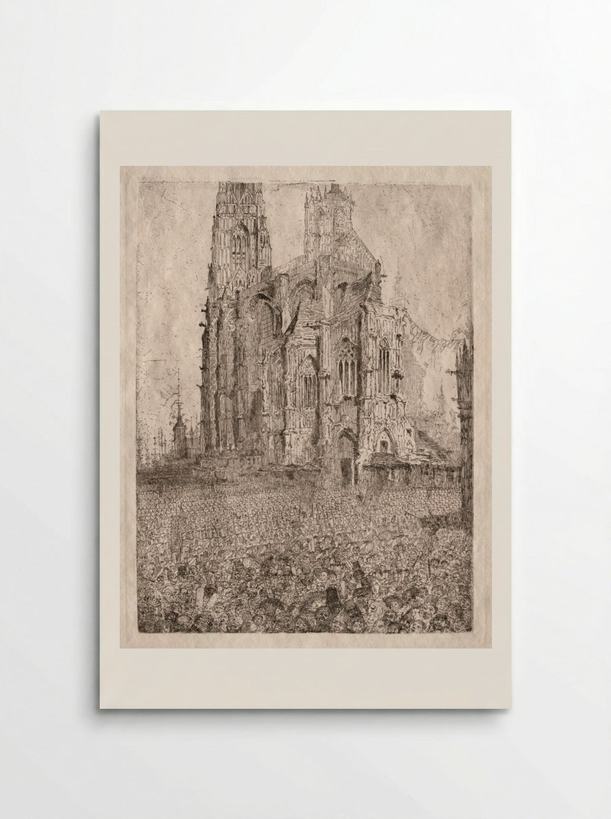 The Cathedral - James Ensor - Poster