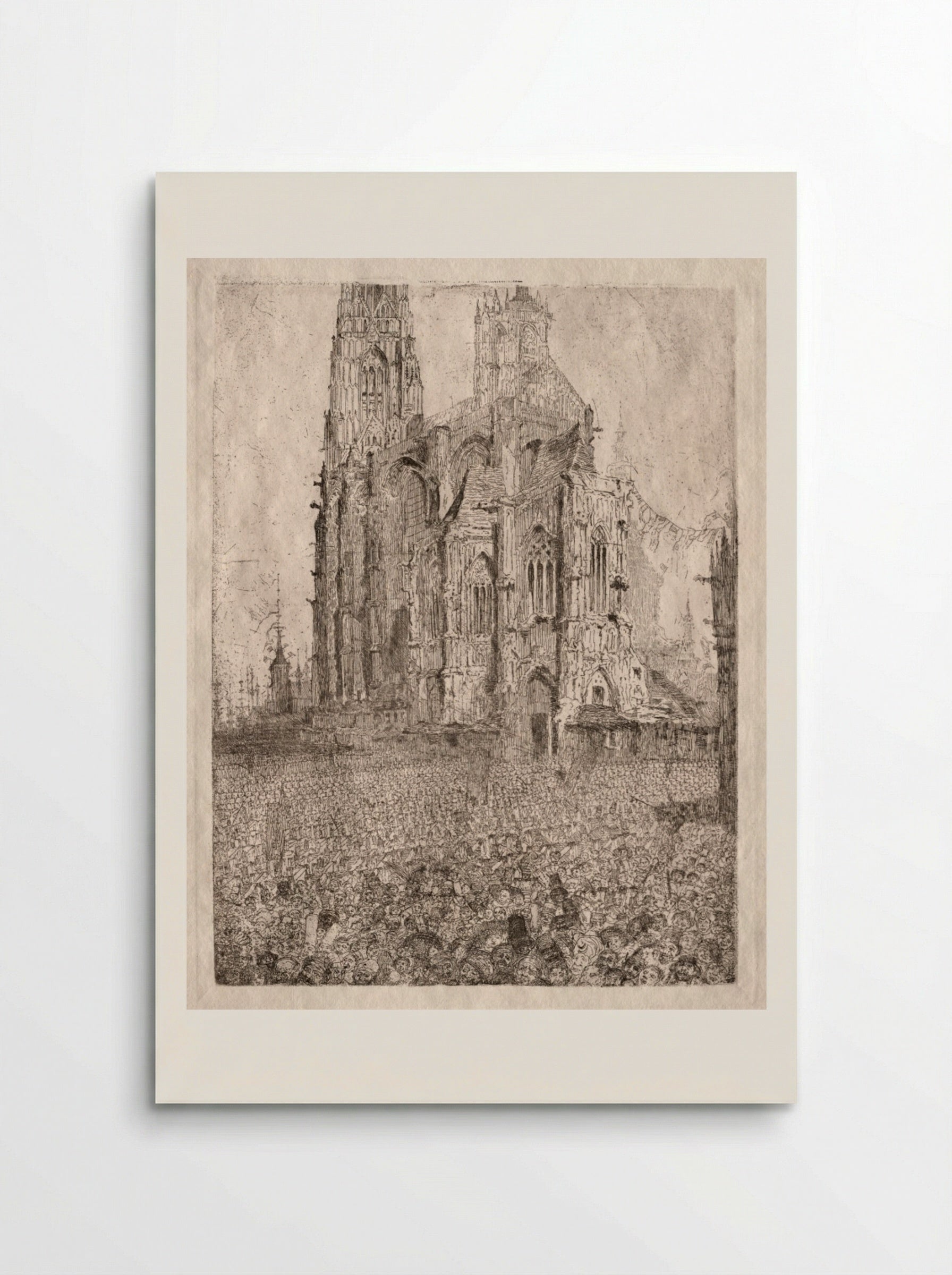 The Cathedral - James Ensor - Poster