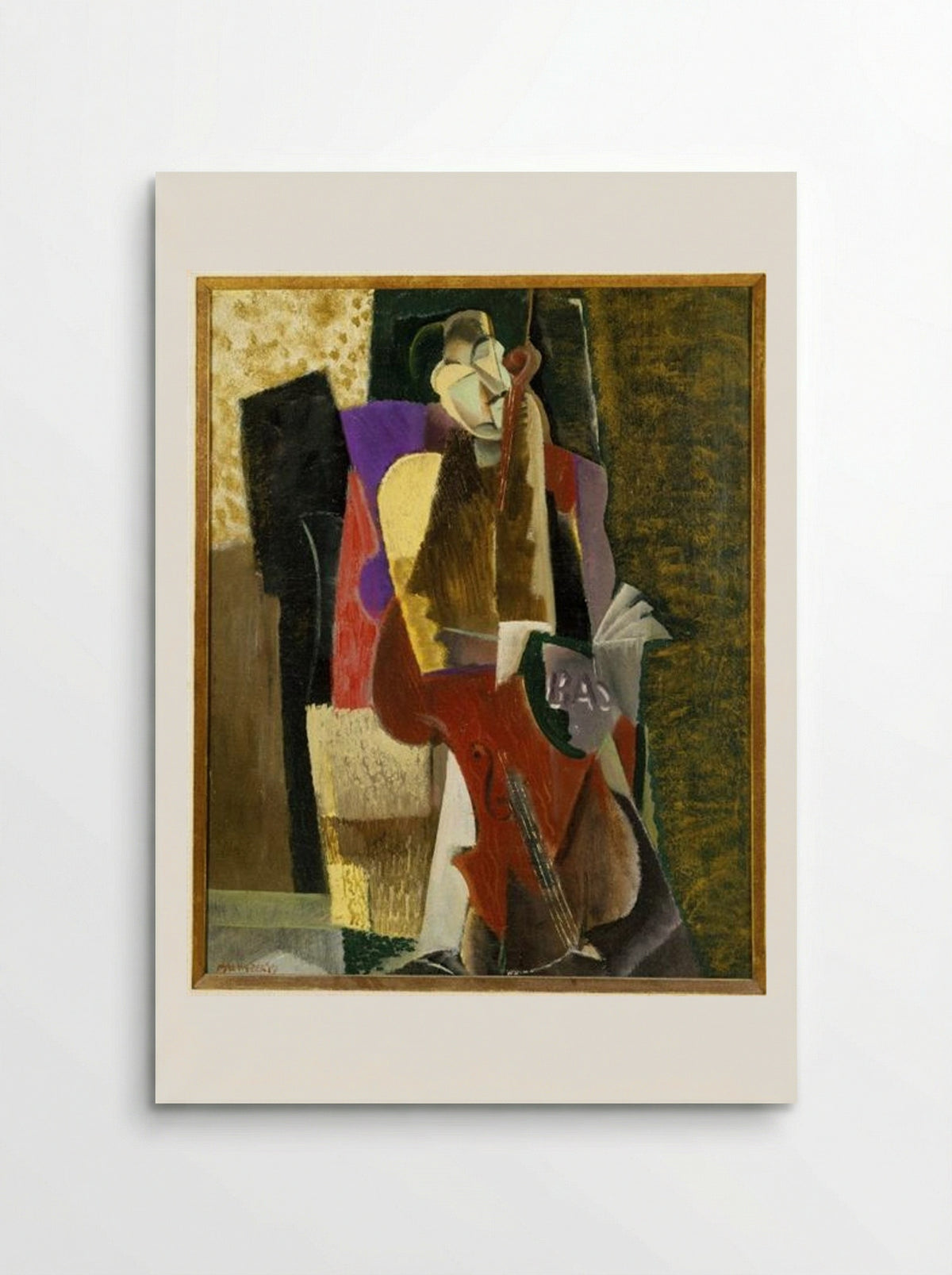 The Cellist - Max Weber - Poster