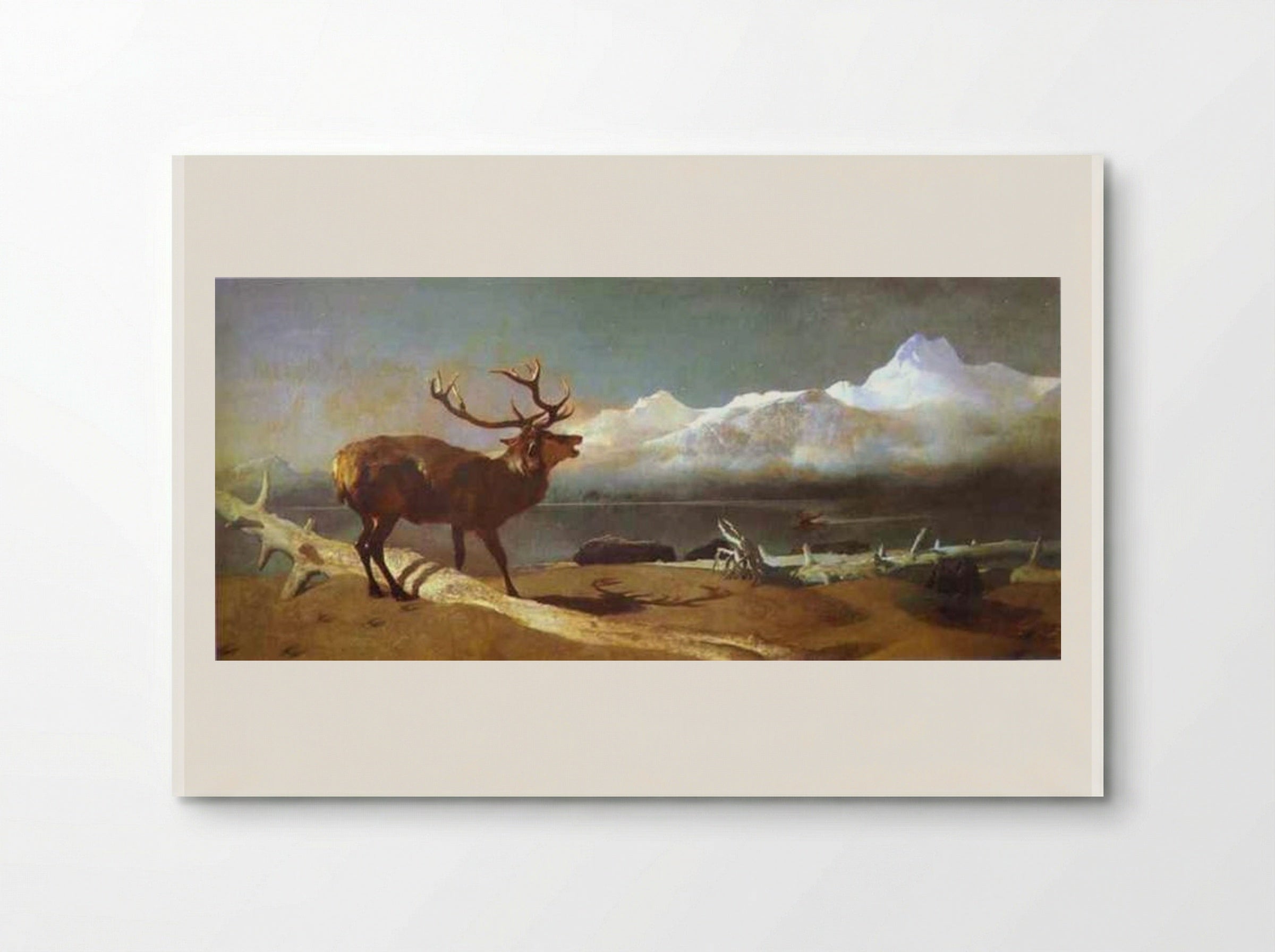 The Challenge - Edwin Henry Landseer - Poster