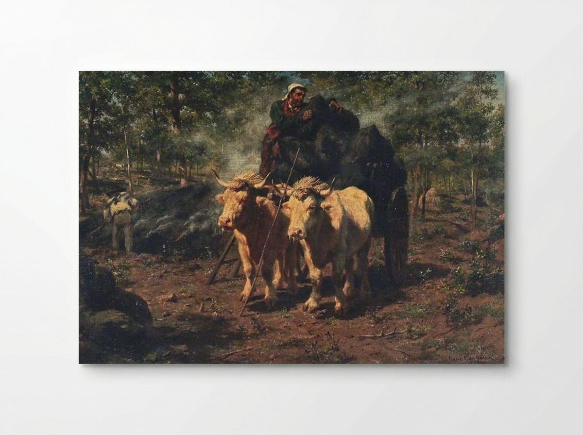 The Charcoal Burners - Rosa Bonheur - Poster