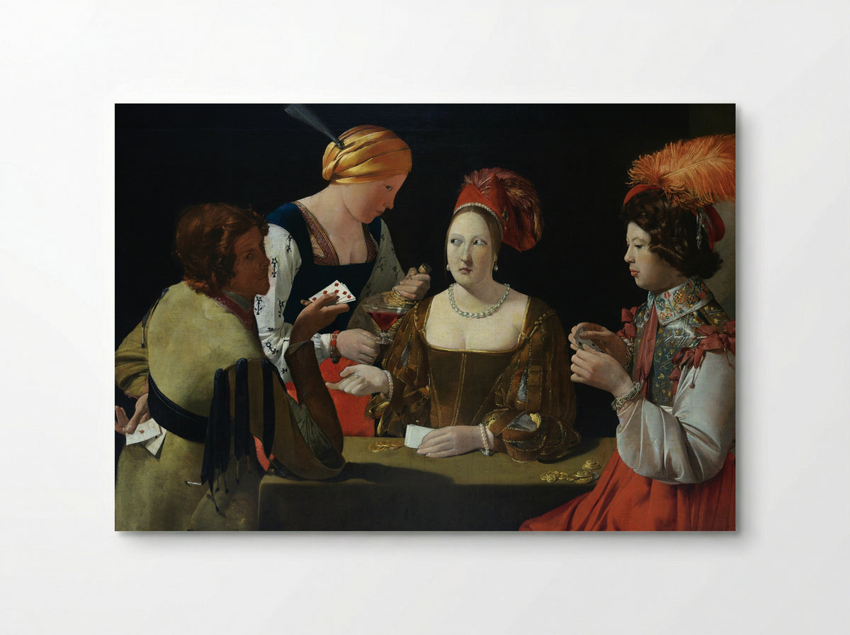 The Cheat with the Ace of Diamonds - Georges de la Tour - Poster