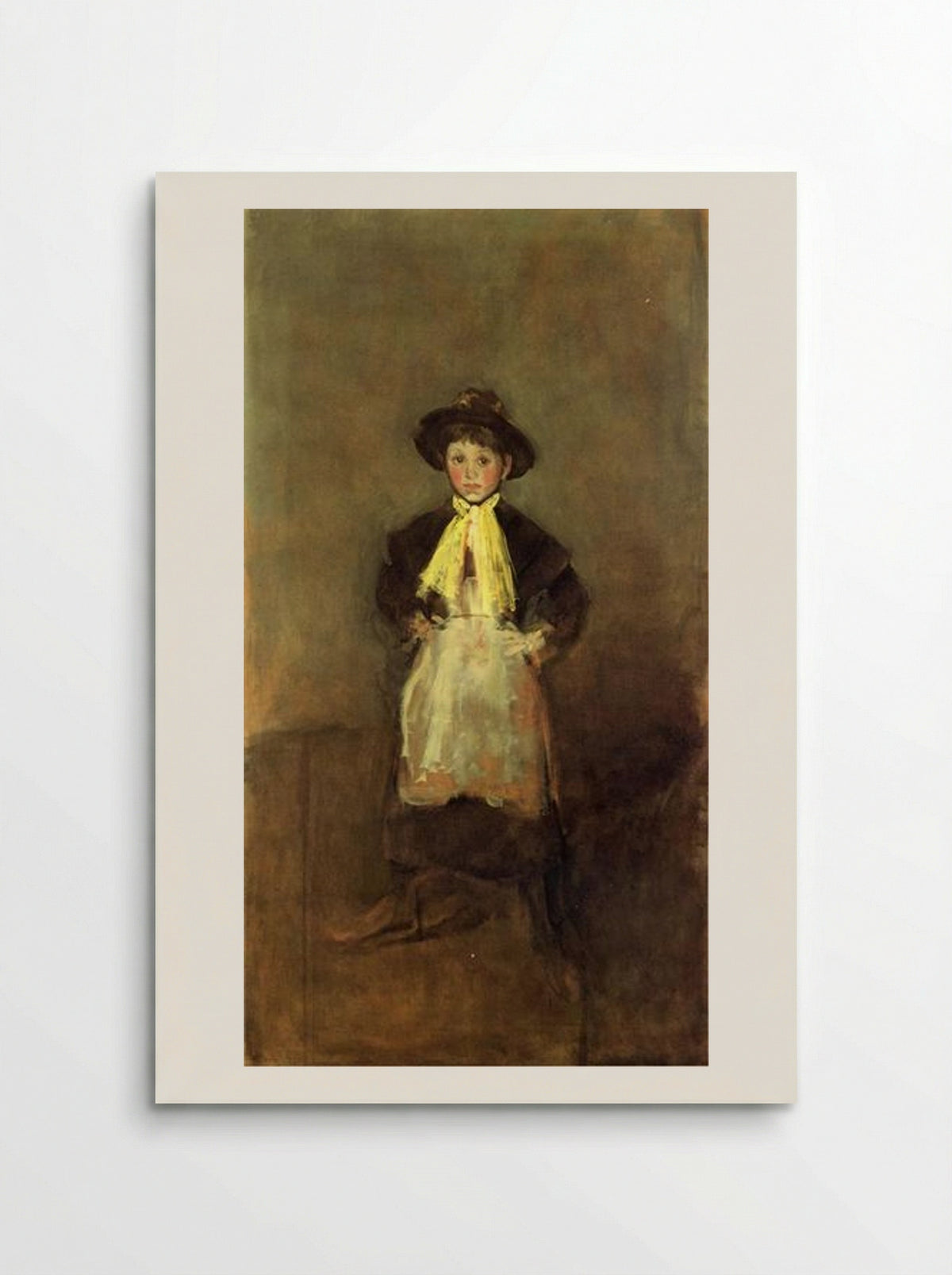 The Chelsea Girl - James McNeill Whistler - Poster