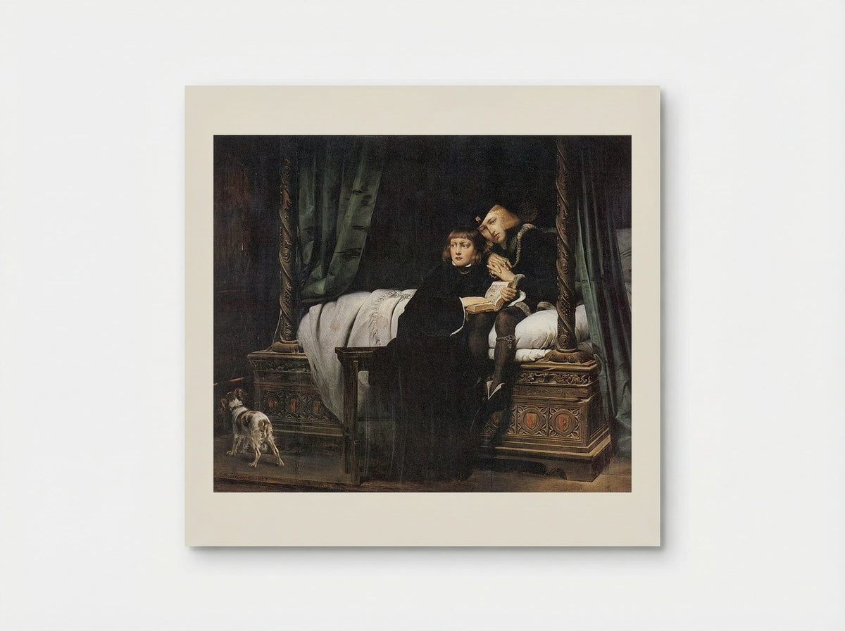 The Children of Edward - Paul Delaroche - Poster