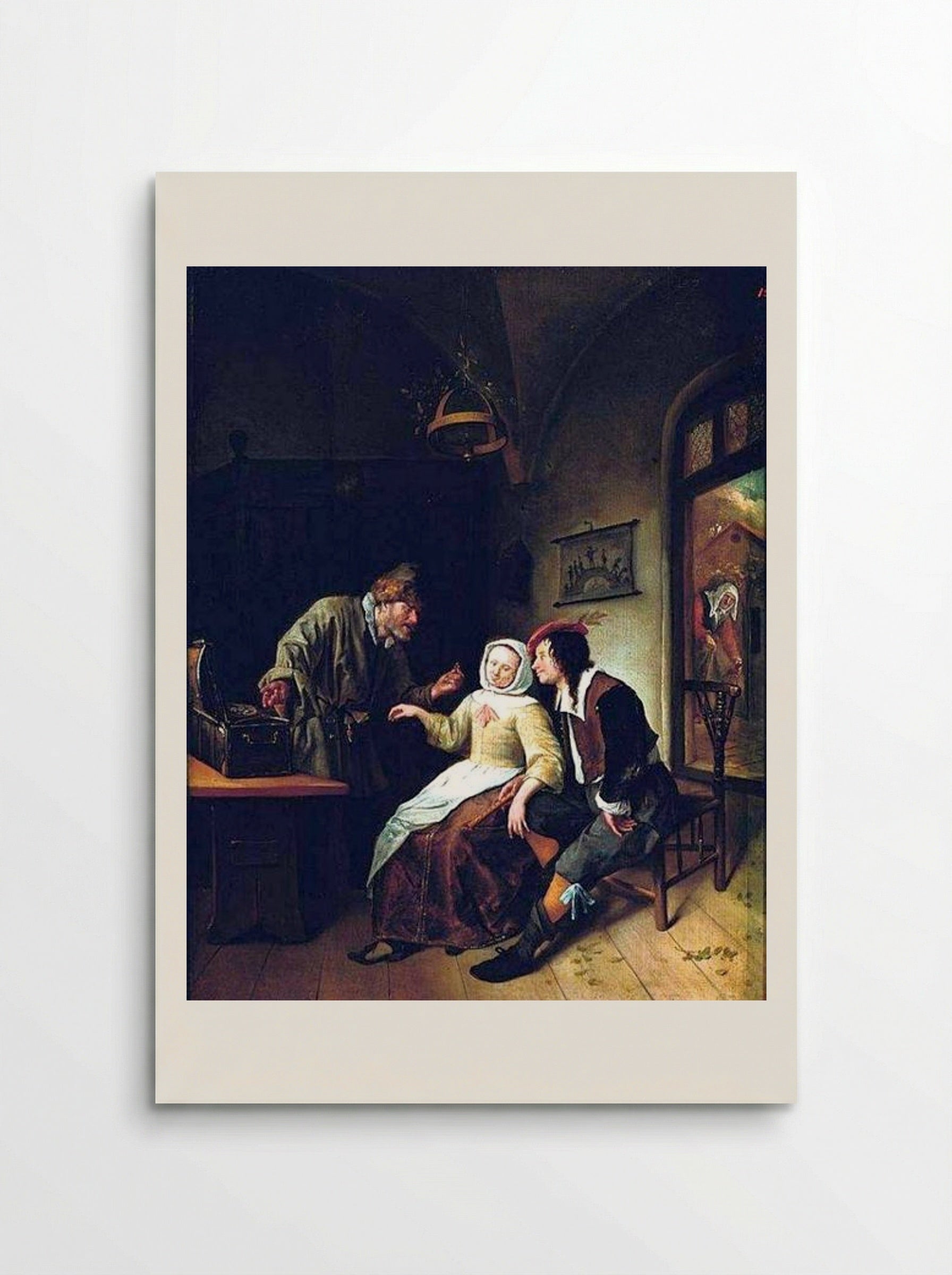 The Choice between Wealth and Youth - Jan Steen - Poster