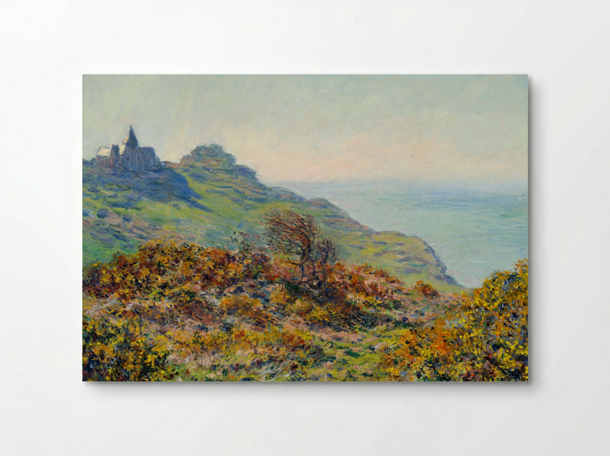 The Church at Varengeville and the Gorge of Les Moutiers - Claude Monet - Poster