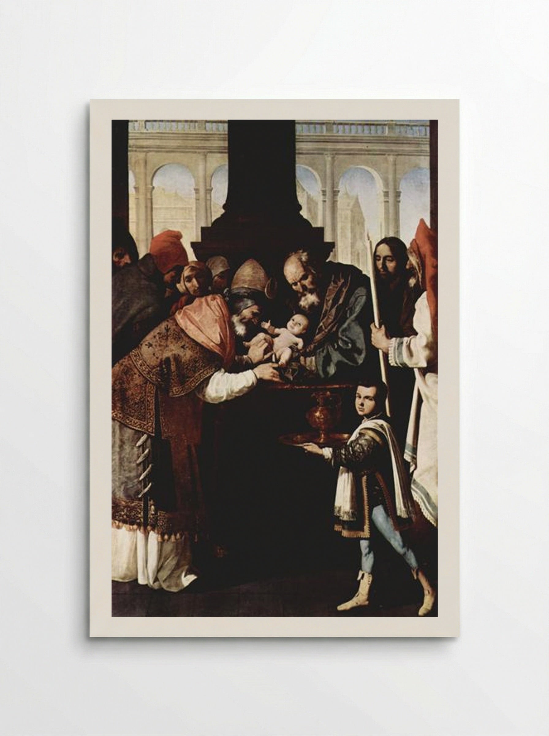 The Circumcision - Francisco de Zurbarán - Poster