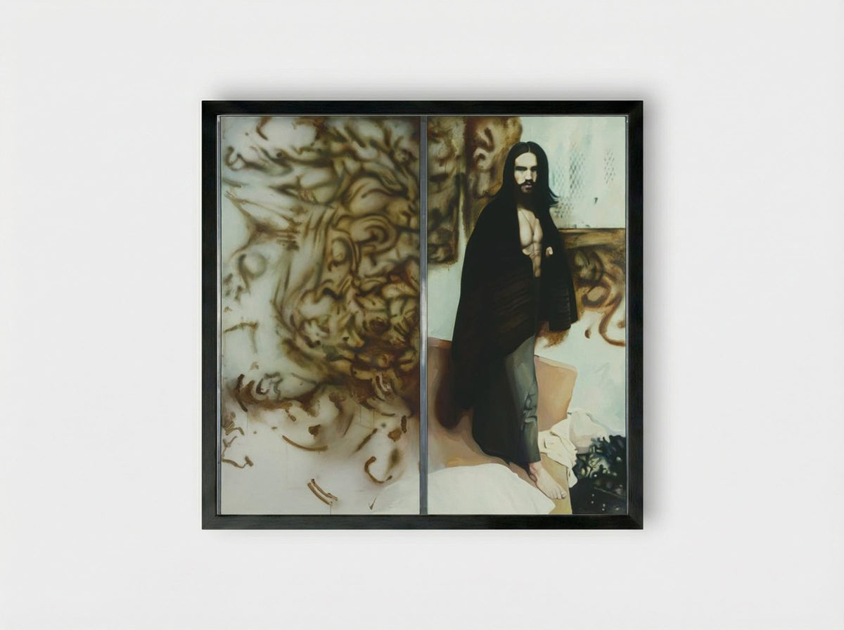 The Citizen - Richard Hamilton - Framed Print Black