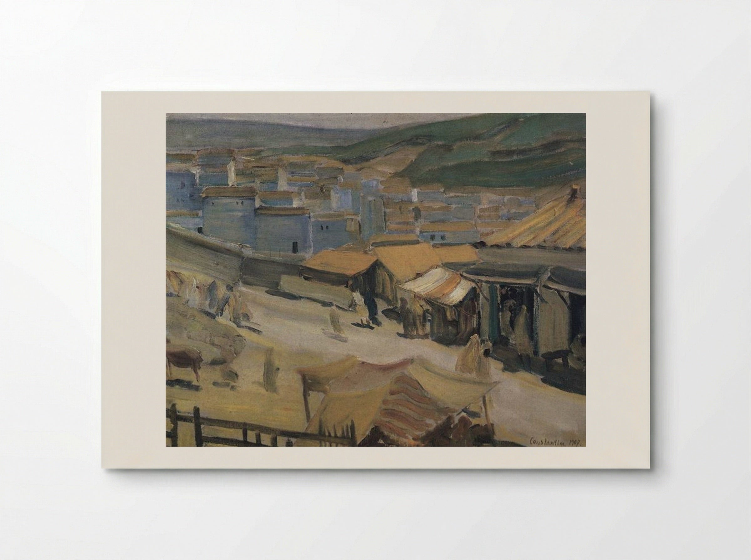 The City of Constantine - Kuzma Petrov-Vodkin - Poster