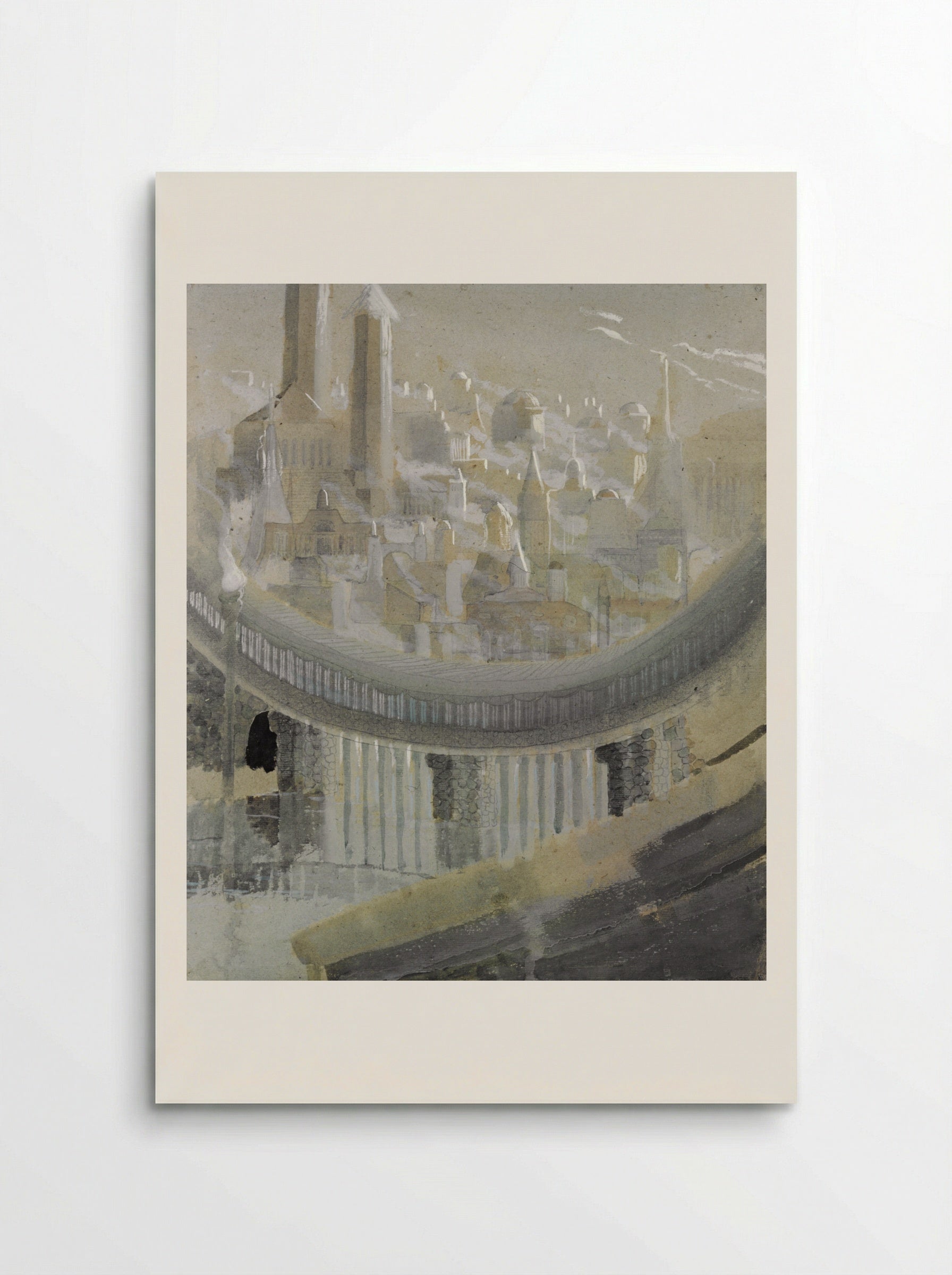 The City - Mikalojus Konstantinas Čiurlionis - Poster