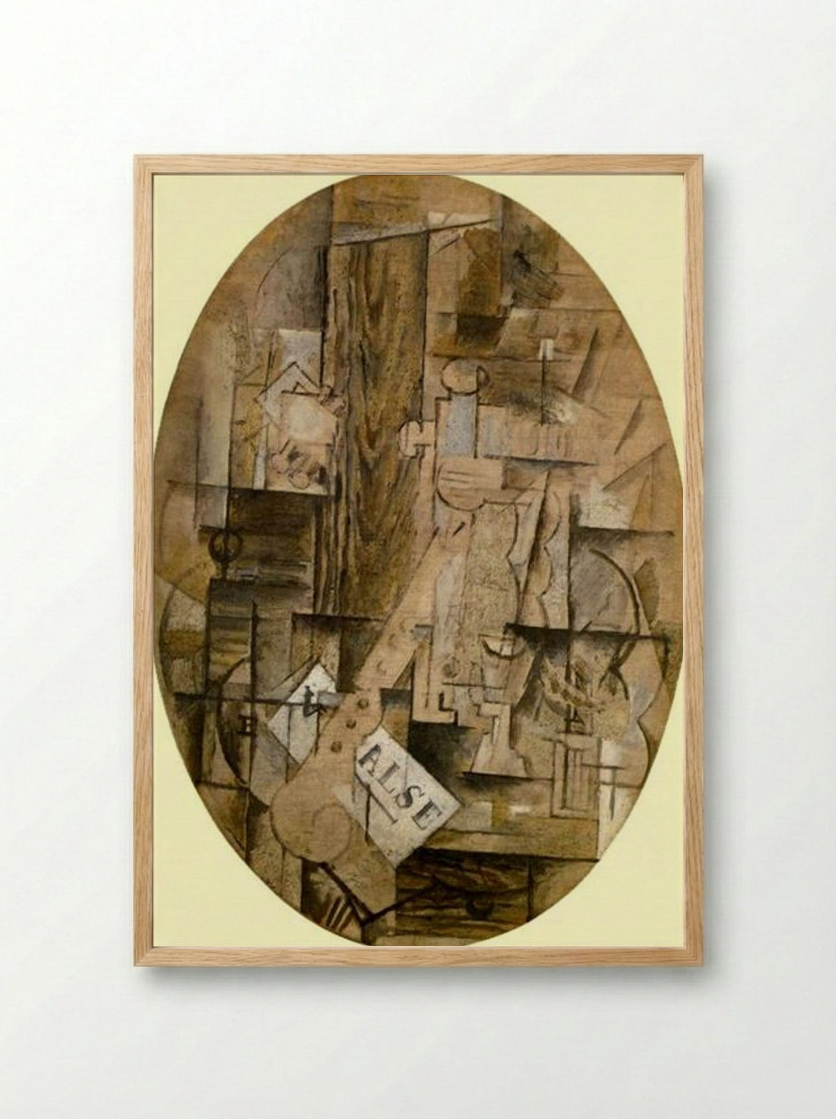 The Clarinet Valse - Georges Braque - Framed Print Wood