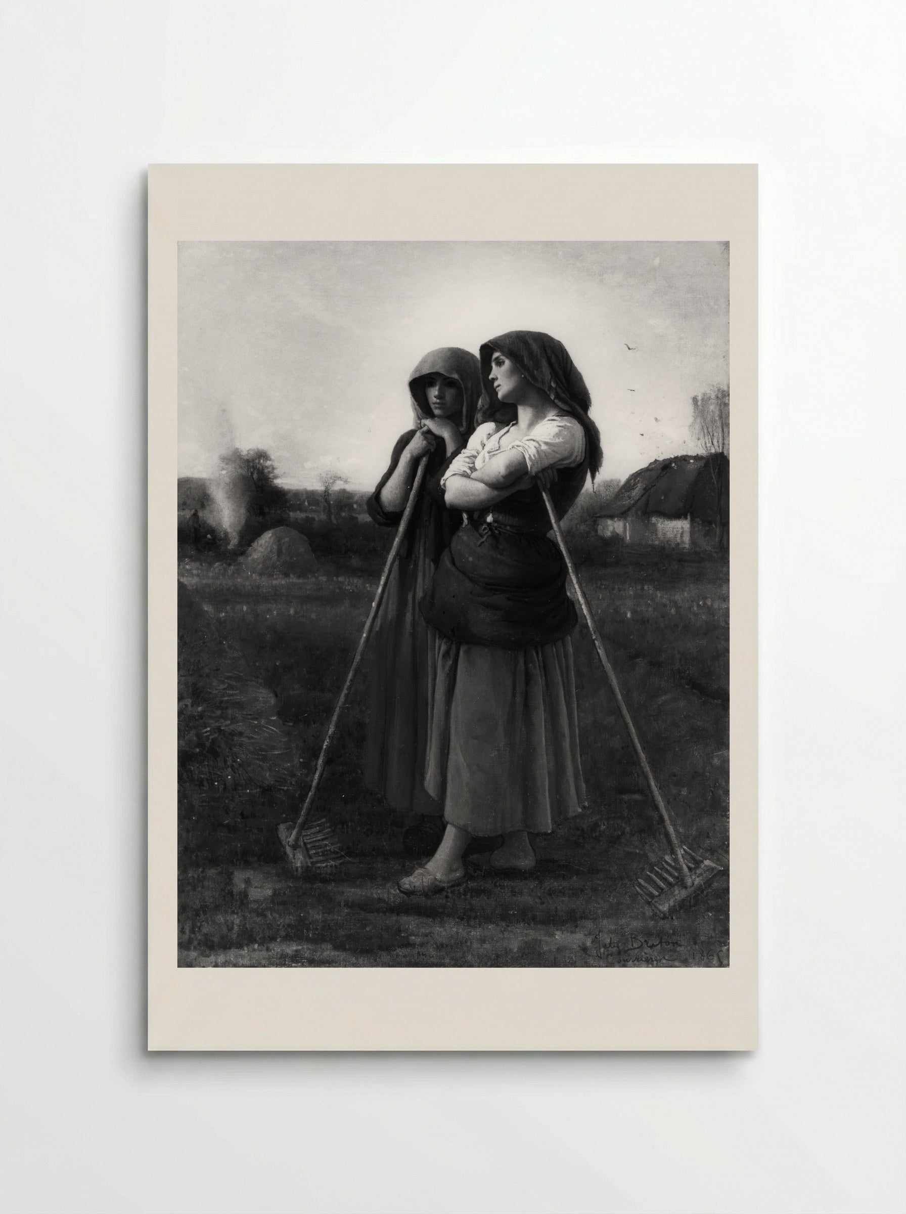 The Close of Day - Jules Breton - Poster
