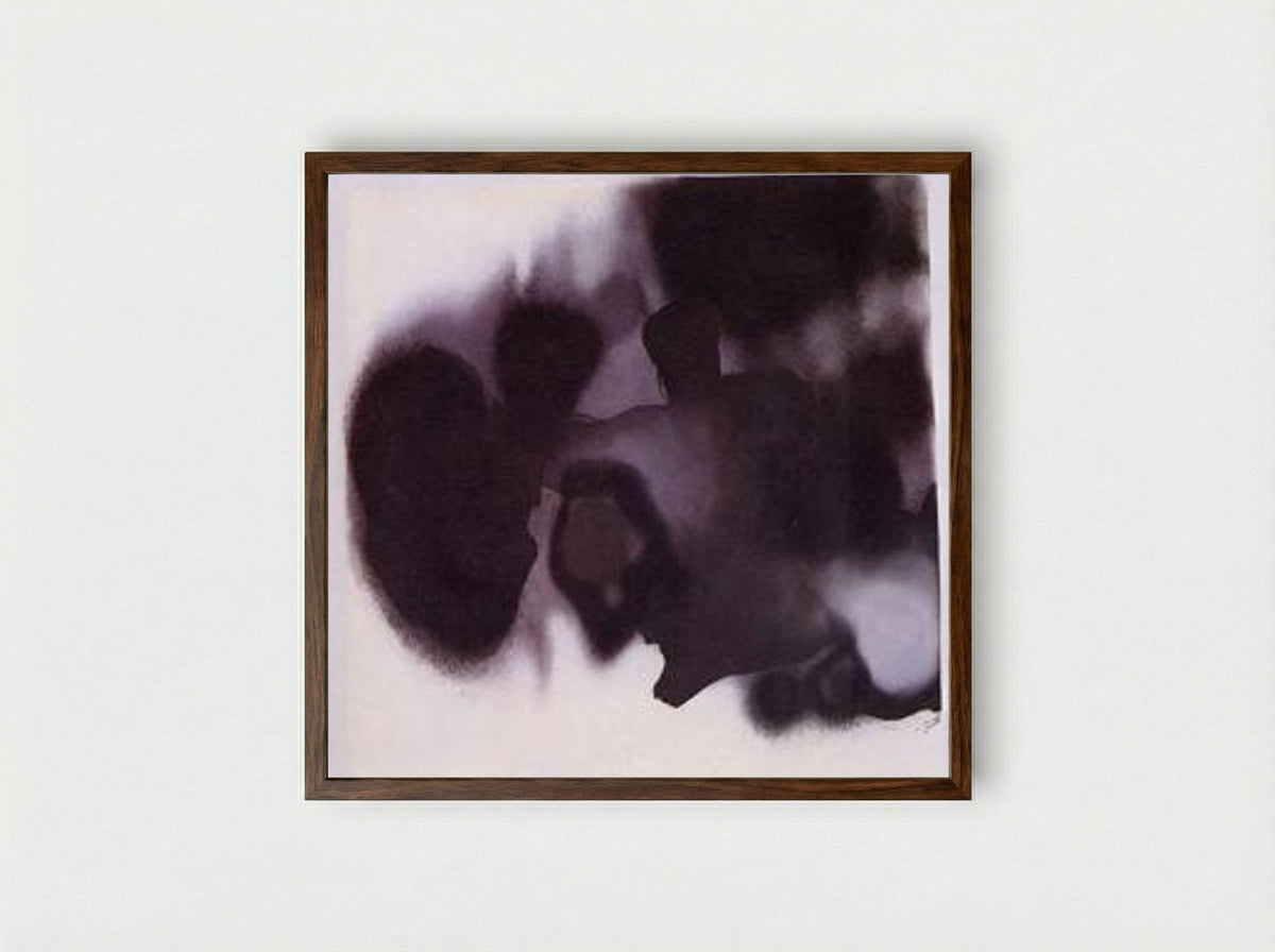 The Cloud - Victor Pasmore - Framed Print Dark Wood
