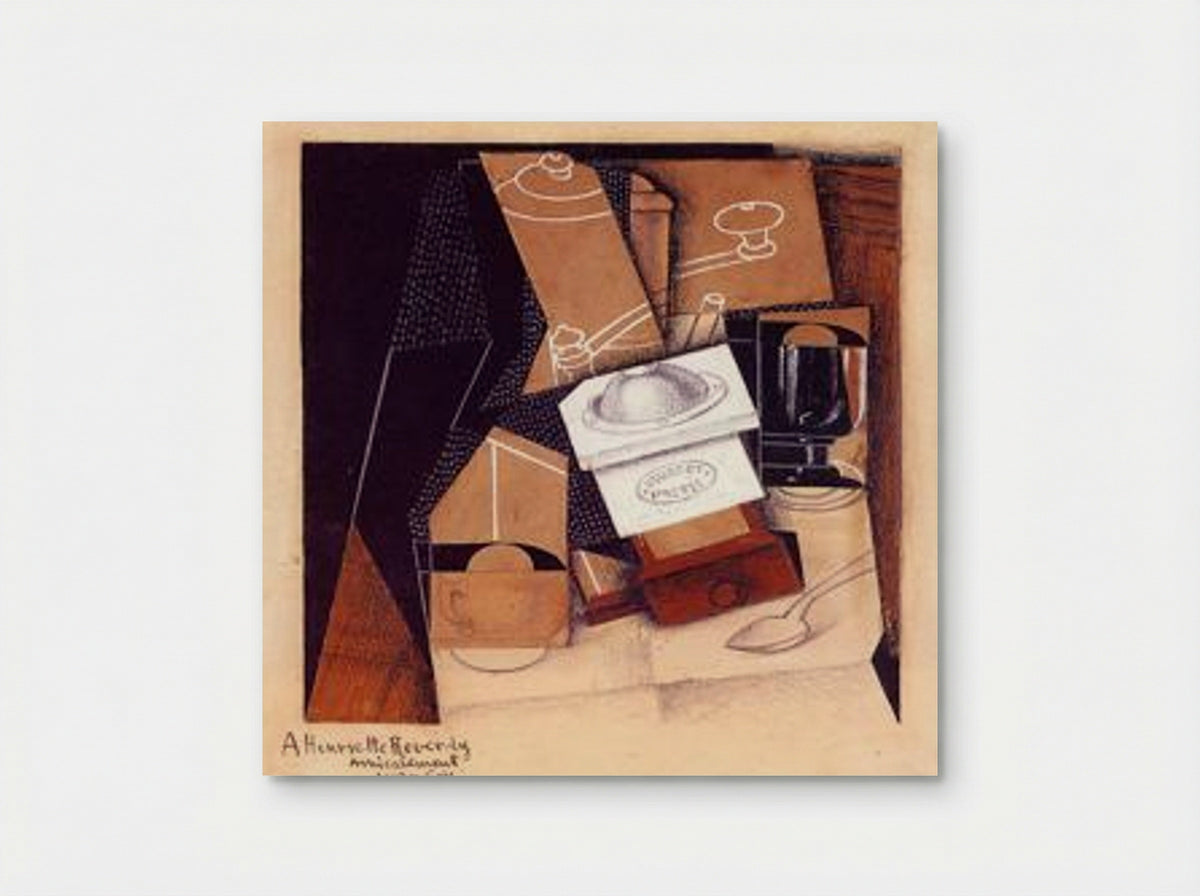 The Coffee Grinder - Juan Gris - Poster