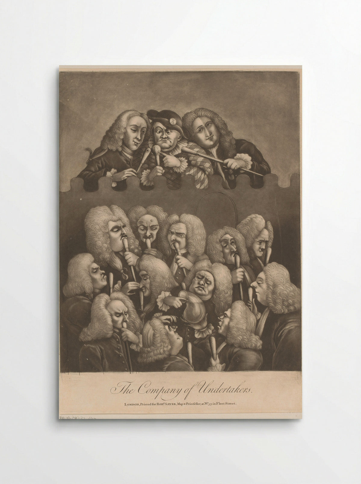 The Company of Undertakers - Richard Purcell - Poster