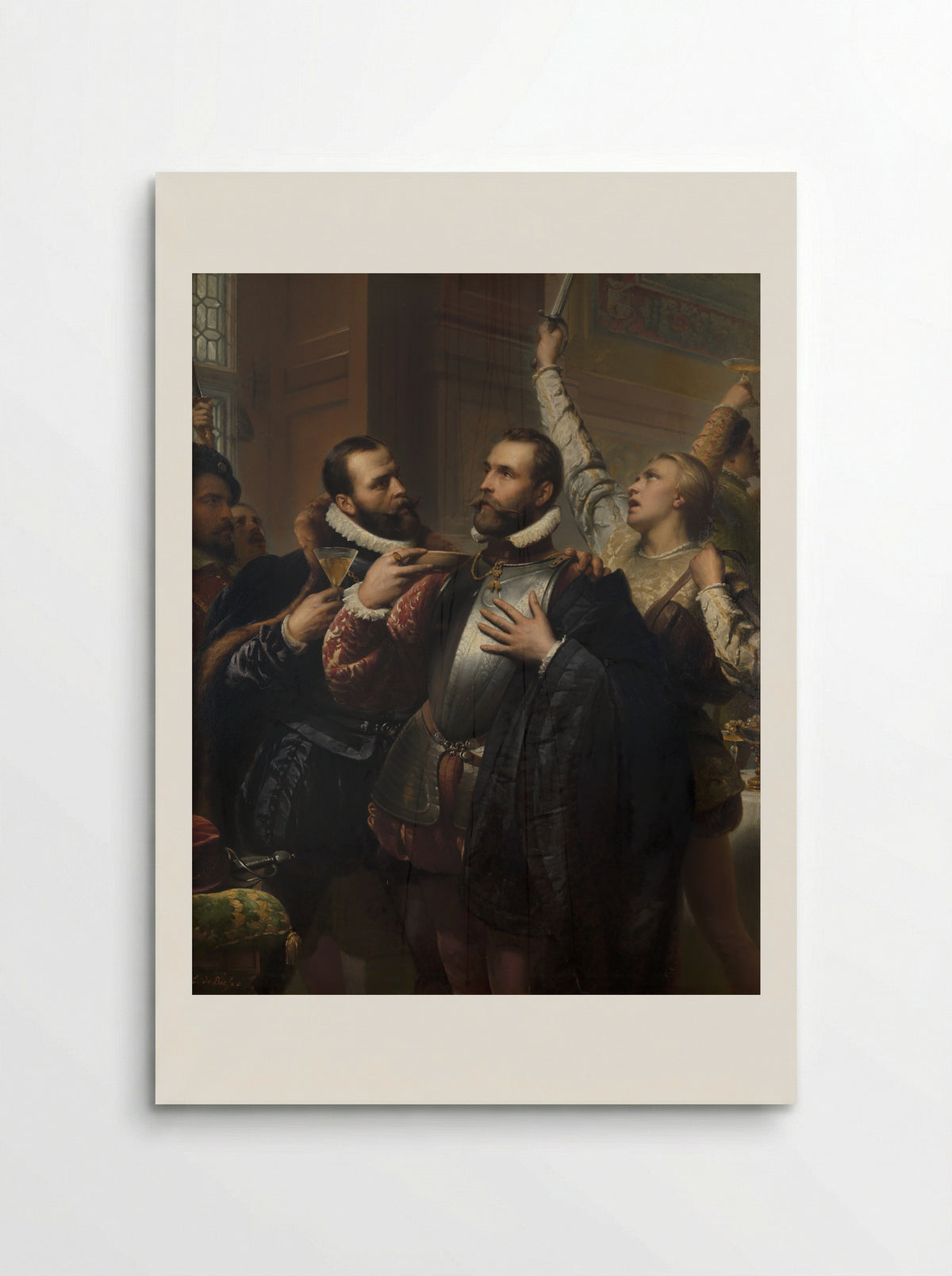 The Compromise of the Nobles (1566) - Edouard De Biefve - Poster
