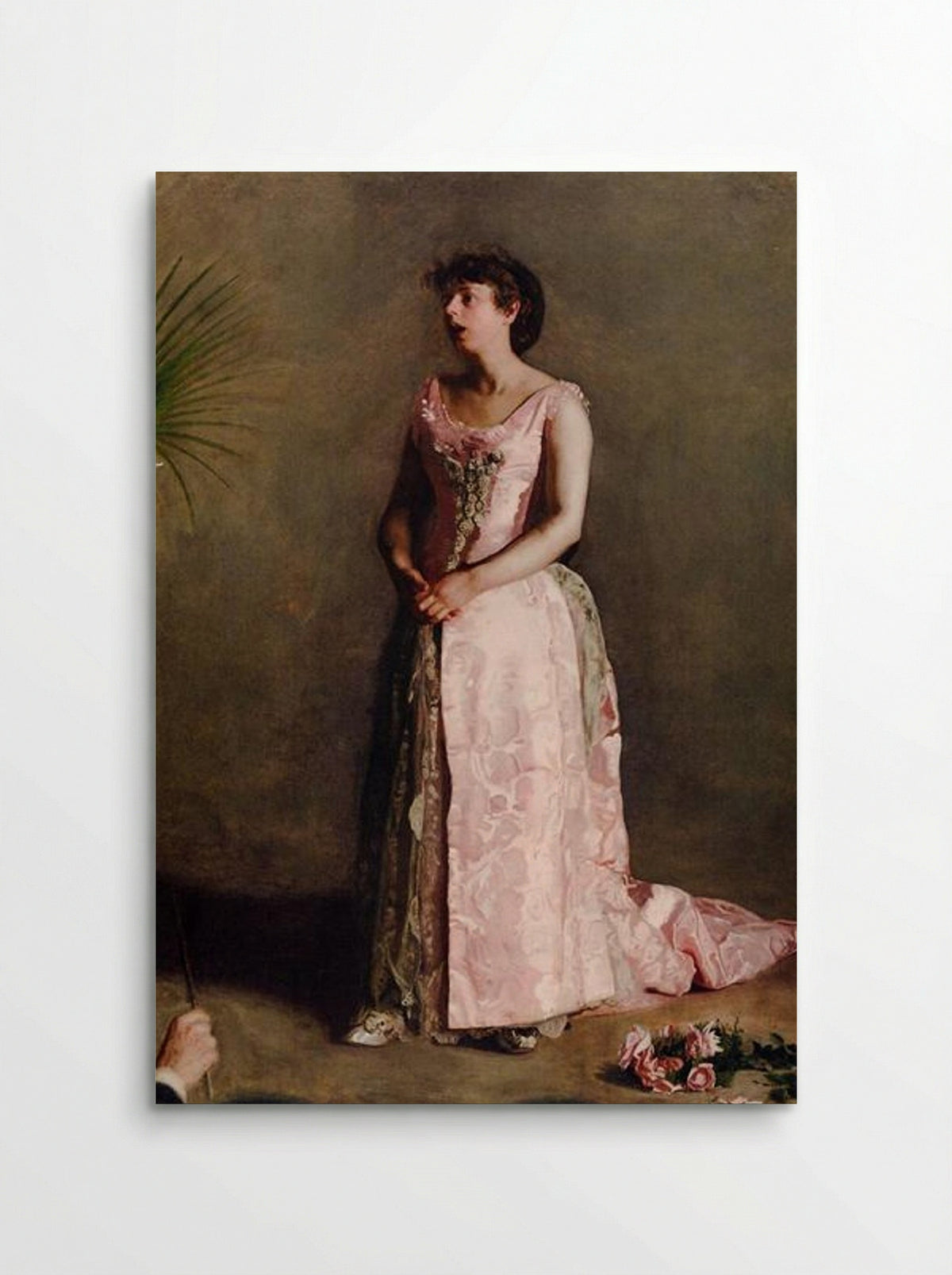 The Concert Singer - Thomas Eakins - Poster