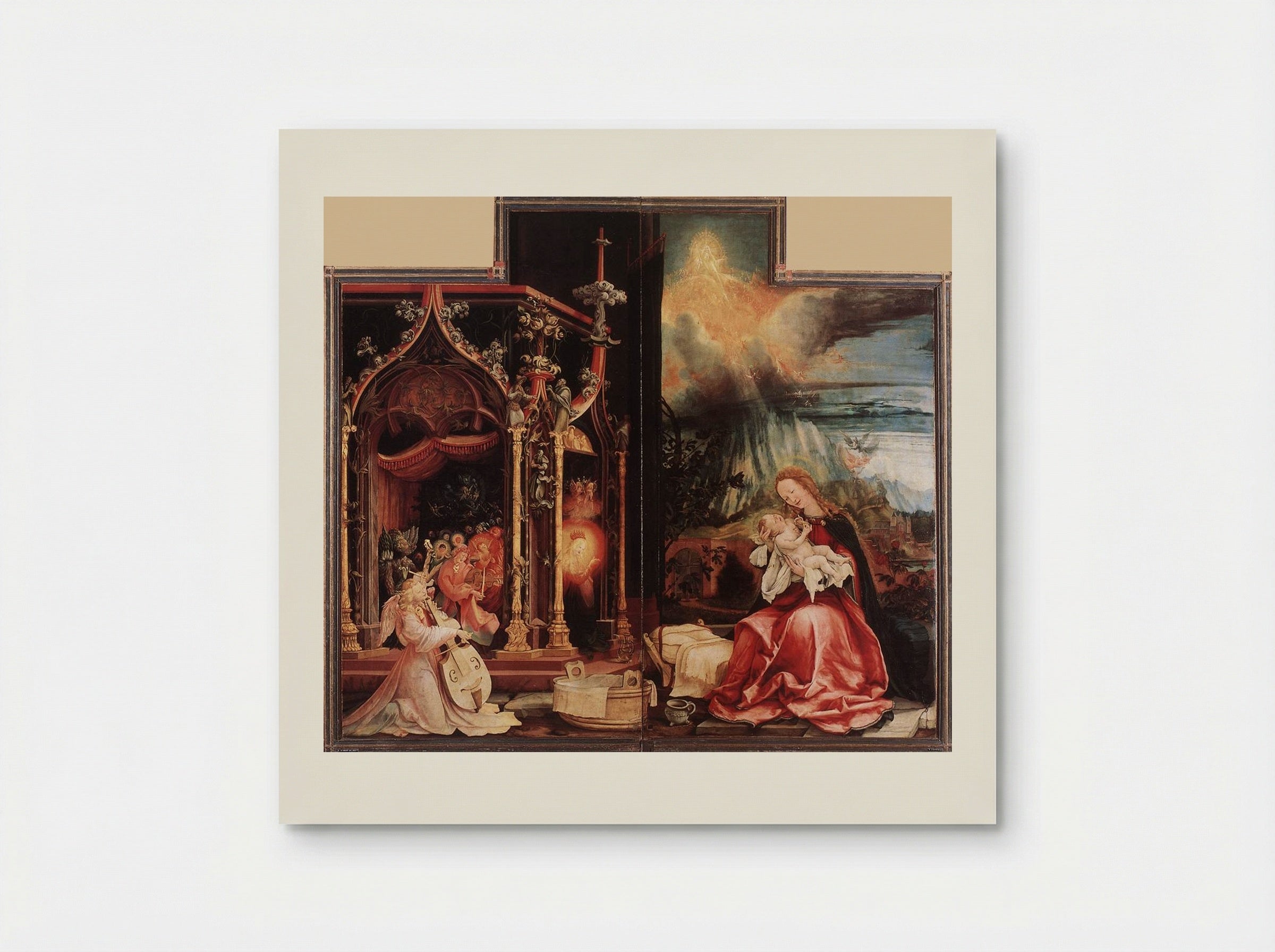 The Concert of Angels - Matthias Grünewald - Poster