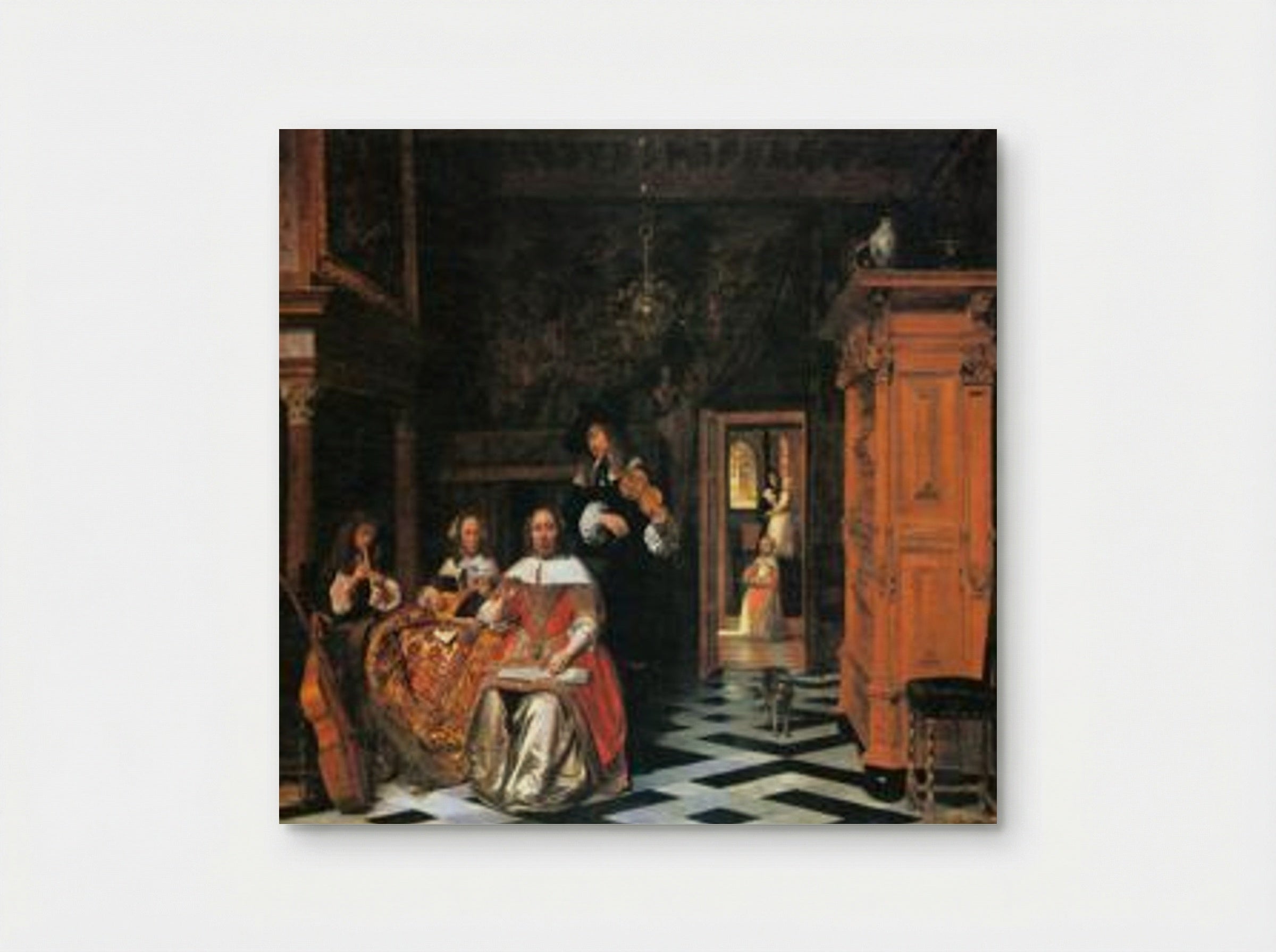 The Concert - Pieter de Hooch - Poster