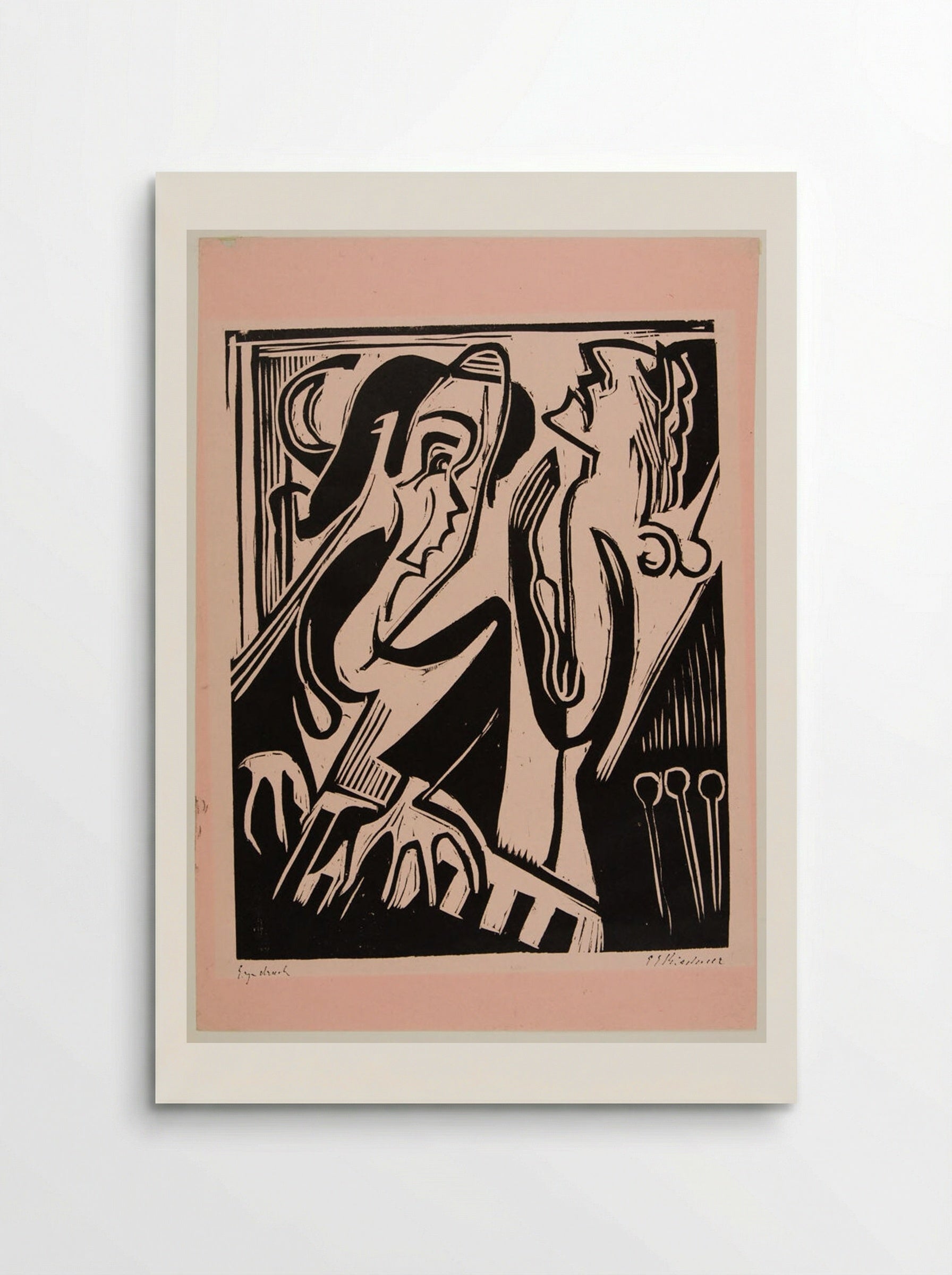 The Concert - Ernst Ludwig Kirchner - Poster