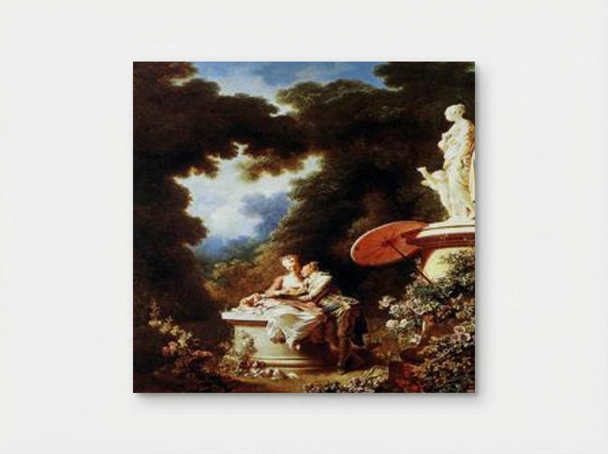The Confession of Love - Jean-Honore Fragonard - Poster