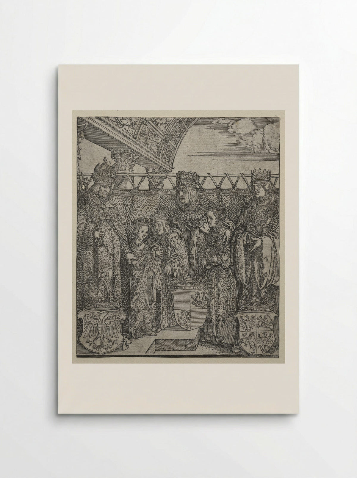 The Congress of Princes at Vienna - Albrecht Dürer - Poster