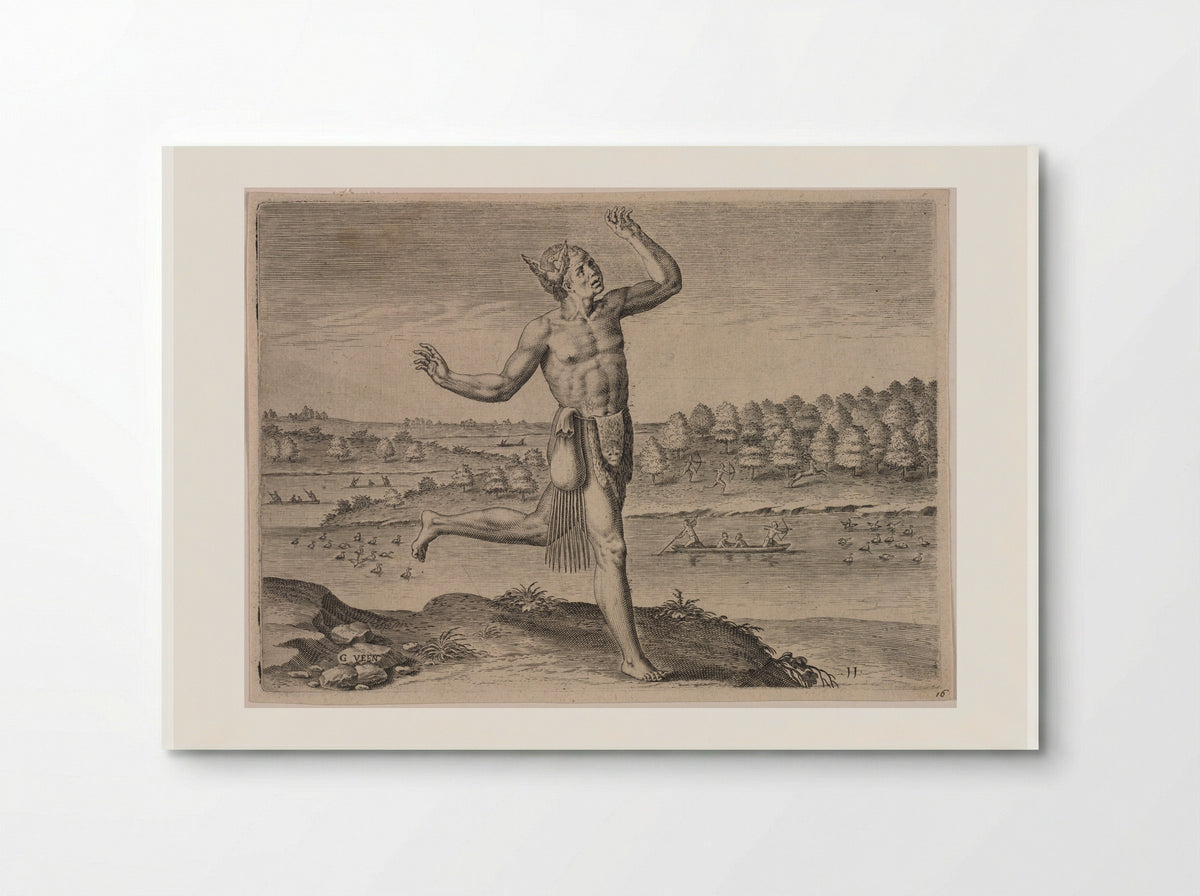 The Conjurer - Theodor de Bry - Poster