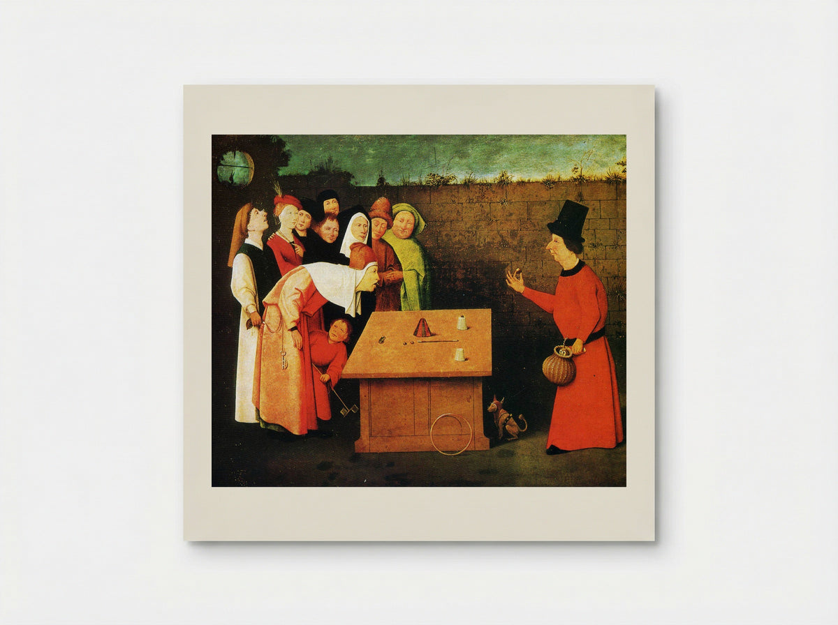 The Conjuror - Hieronymus Bosch - Poster