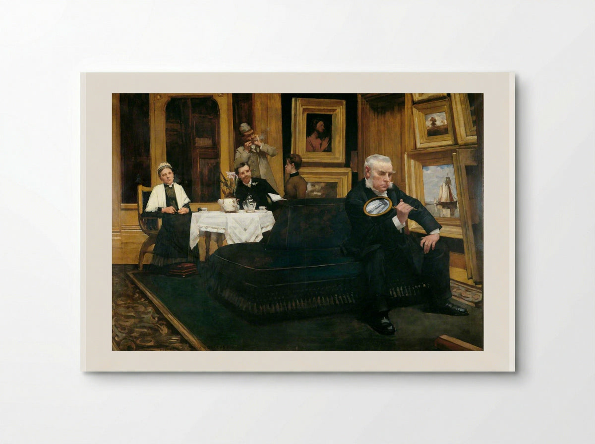 The Connoisseur - Henry Herbert La Thangue - Poster