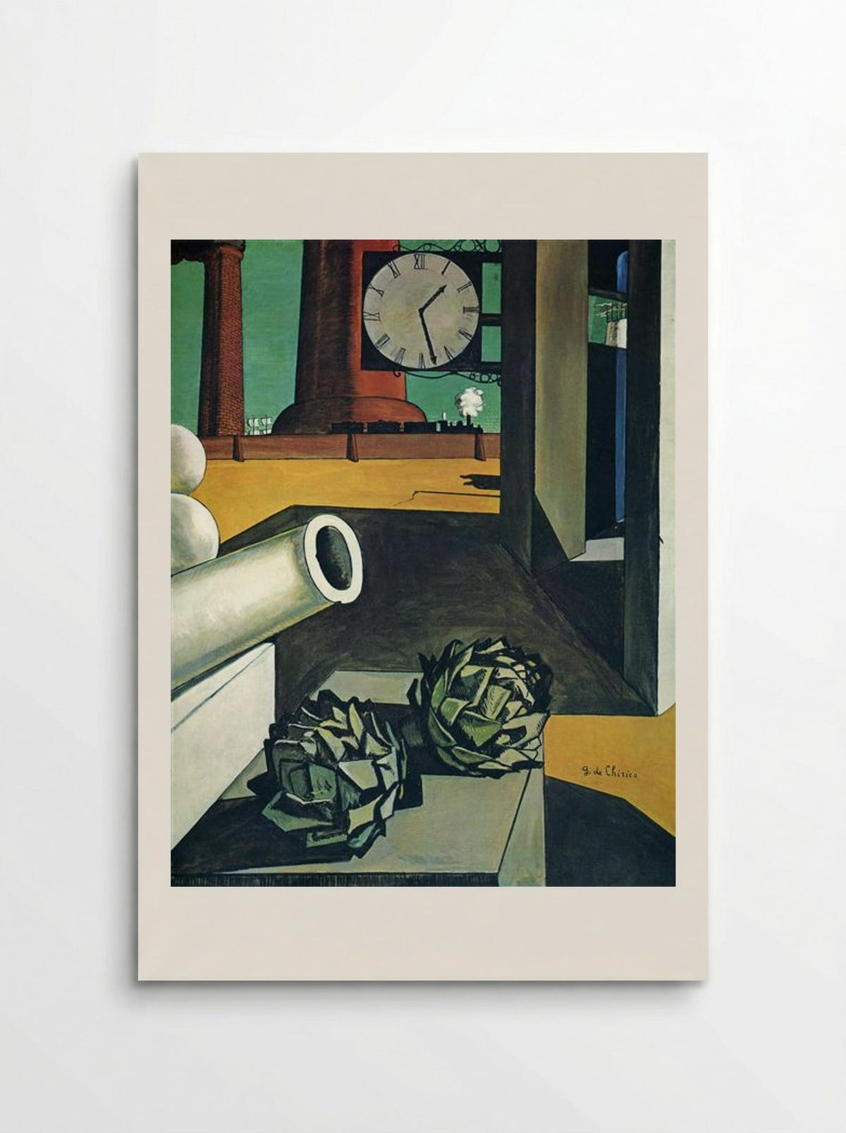 The Conquest of the Philosopher - Giorgio de Chirico - Poster